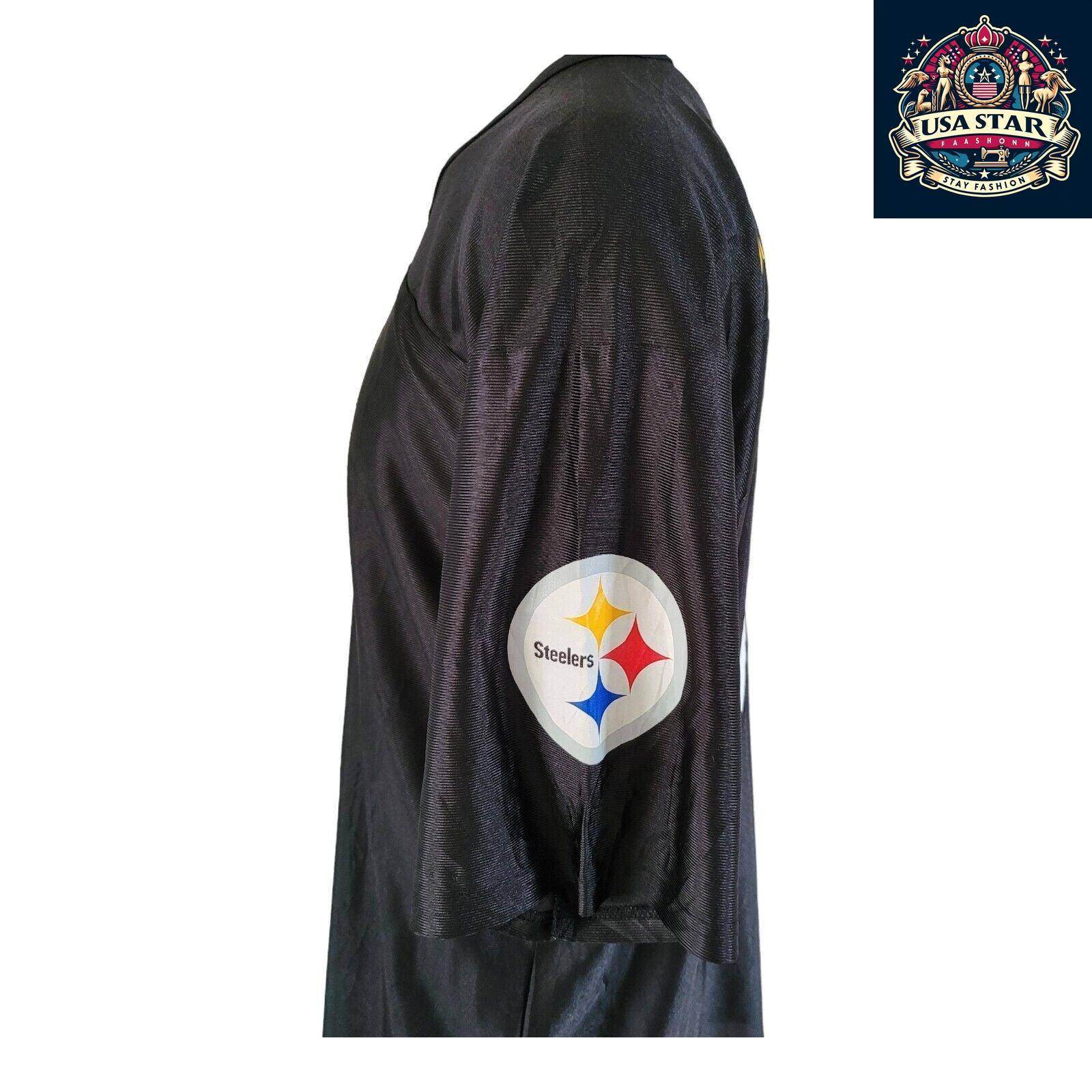 Pittsburgh Steelers Jersey 7 Ben Roethlisberger XL - Authentic NFL Fan Apparel, Comfortable Fit - USASTARFASHION
