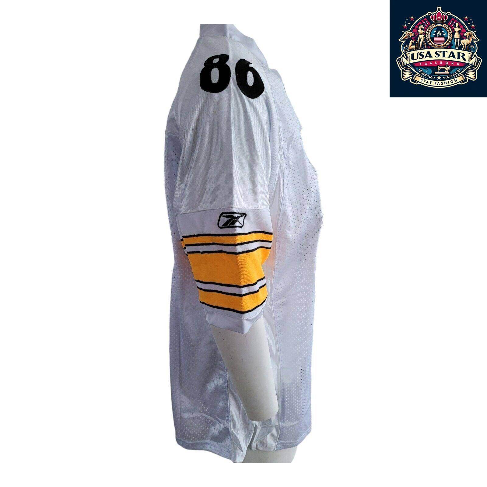 Pittsburgh Steelers Jersey Hines Ward 86 NFL On Field Adult Large - Authentic & Comfy Fit - USASTARFASHION