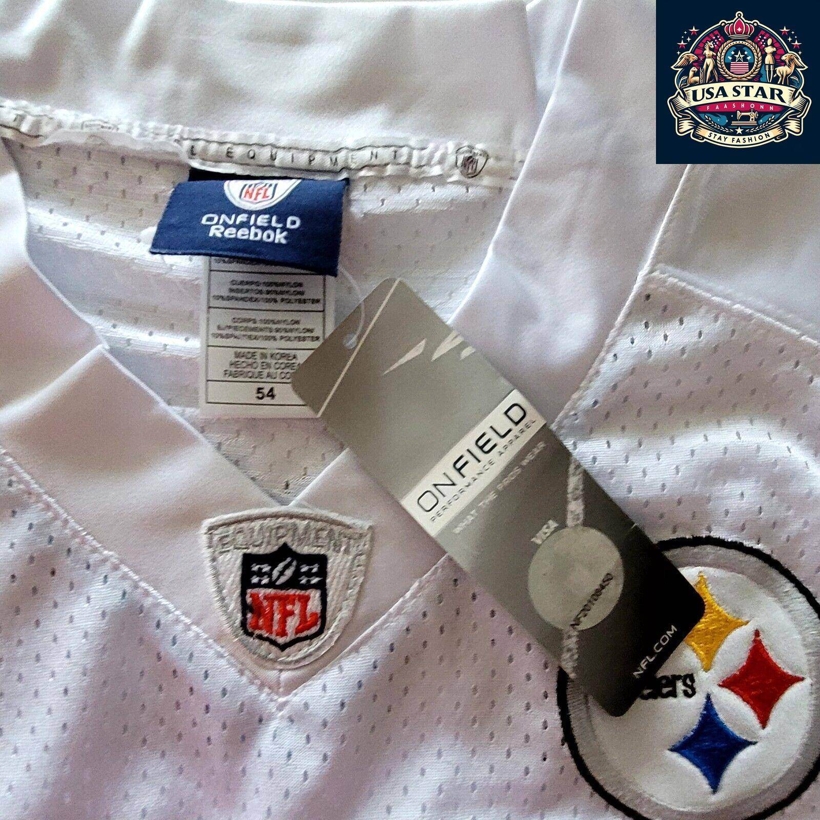 Pittsburgh Steelers Jersey LaMarr Woodley 56, Classic Design, Size 54, High - Quality Fabric - USASTARFASHION