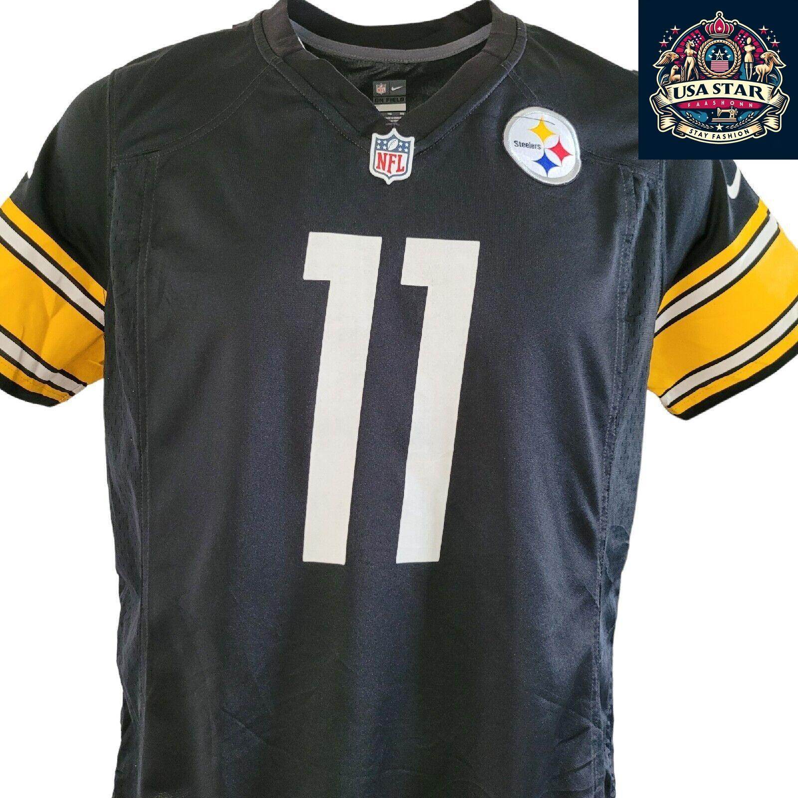 Pittsburgh Steelers Youth 2XL Nike Jersey - Chase Claypool 11 - Comfortable & Breathable Design - USASTARFASHION