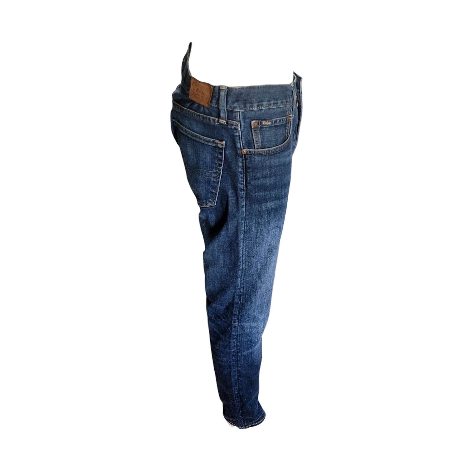 Polo Ralph Lauren Men's Blue Denim Jeans - 34x32 - USASTARFASHION