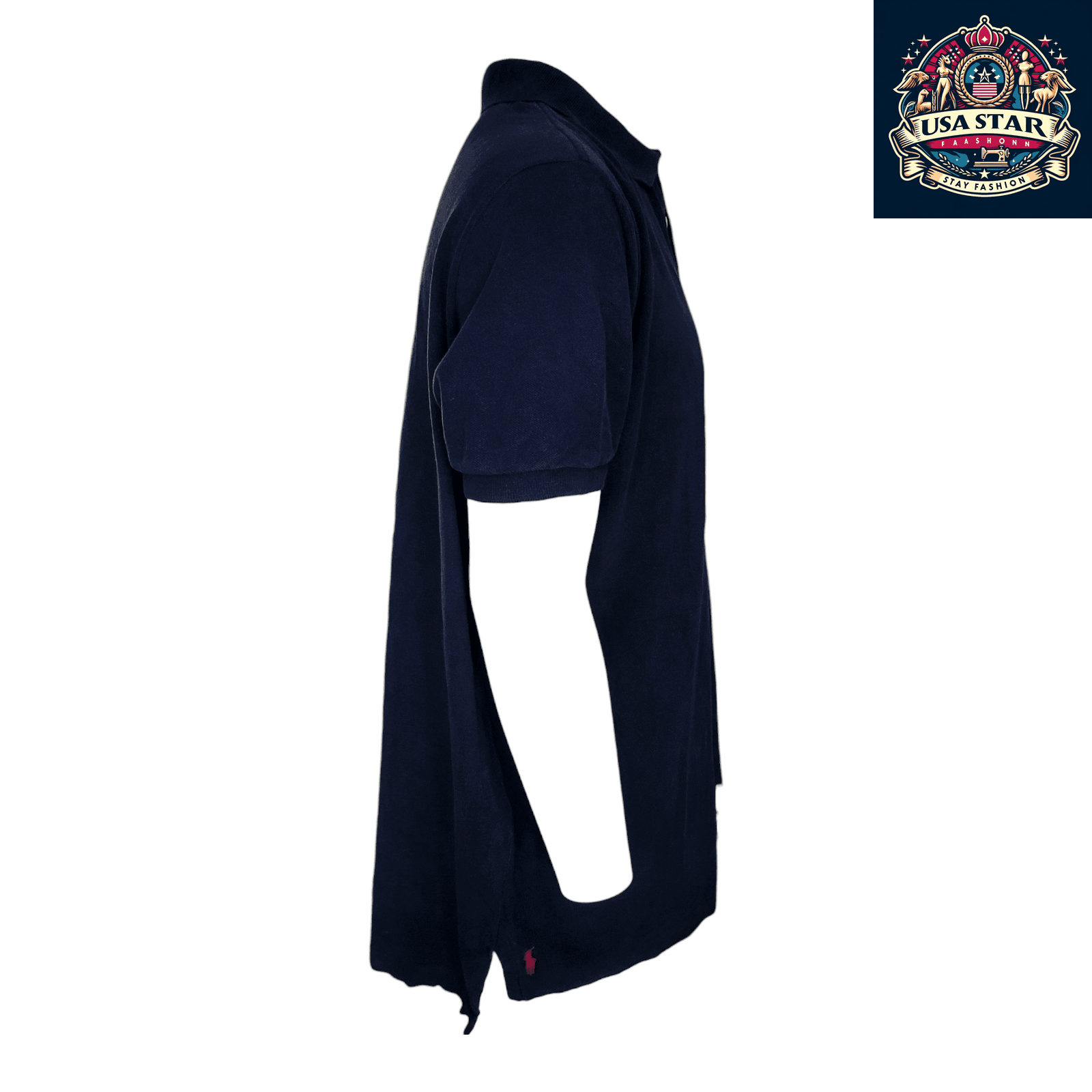 Polo Ralph Lauren Men's Polo Shirt XL Navy Blue - 100% Cotton, Made in USA, Classic Comfort - USASTARFASHION