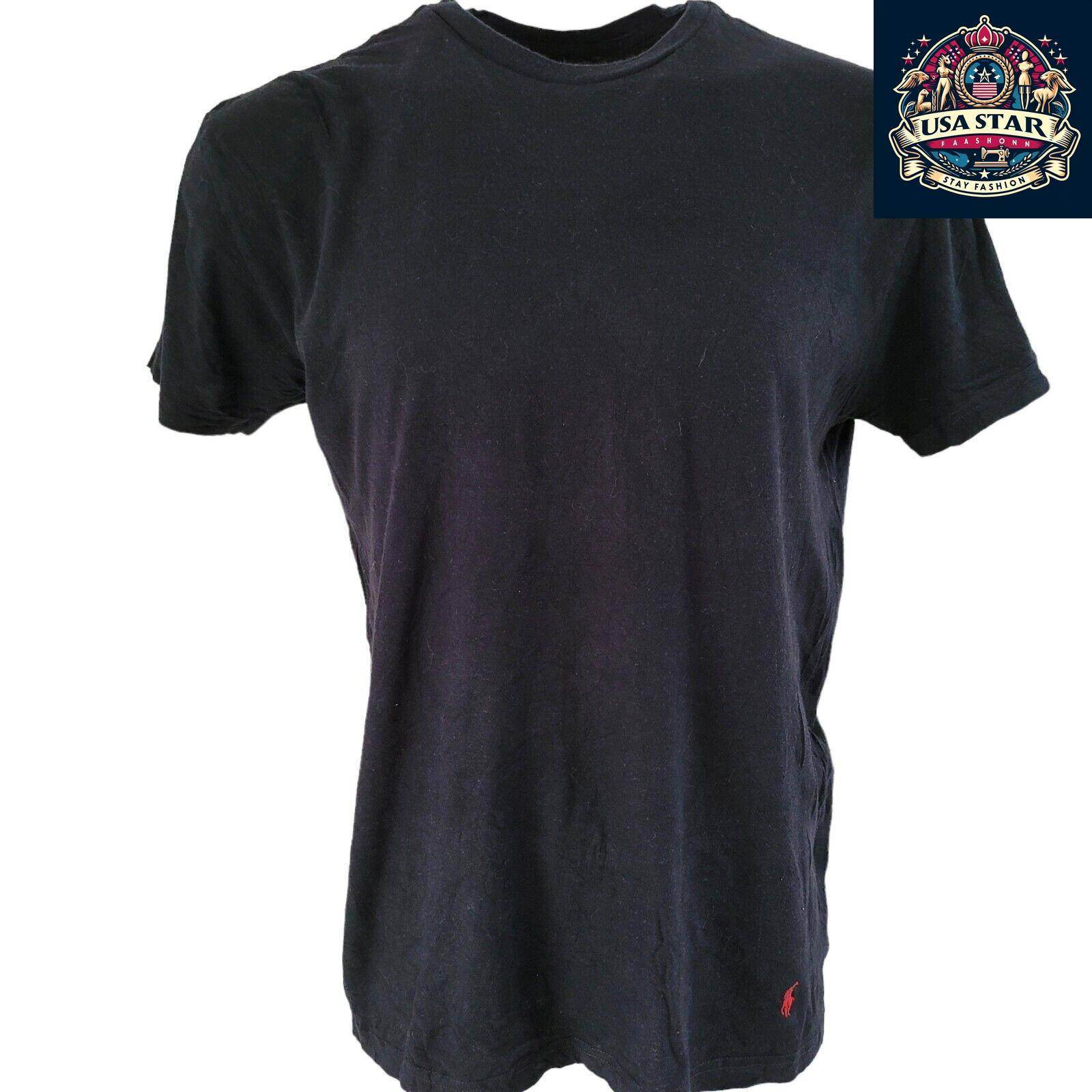 Polo Ralph Lauren T-Shirt Men’s Large Crew Neck, Soft Cotton, Classic Logo, Versatile Style - USASTARFASHION