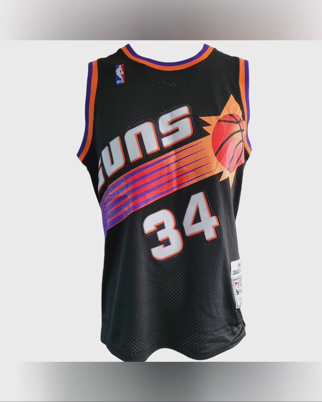 Phoenix Suns Charles Barkley Jersey #34 XL Black Mitchell & Ness 1992-93 Hardwood Classics USASTARFASHION