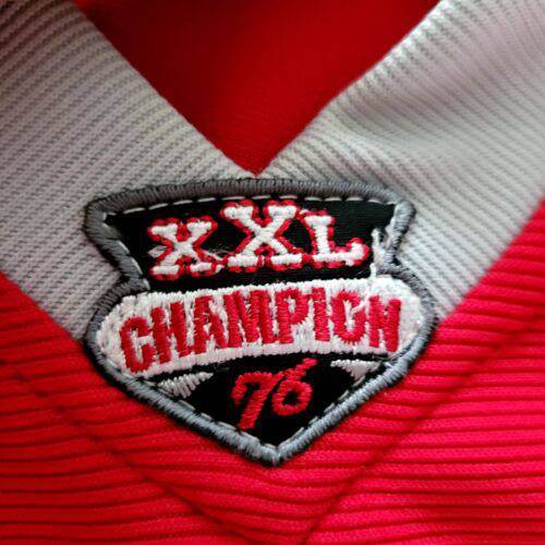 Vintage Moto Racing Jersey - Red and Black Sz S - USASTARFASHION