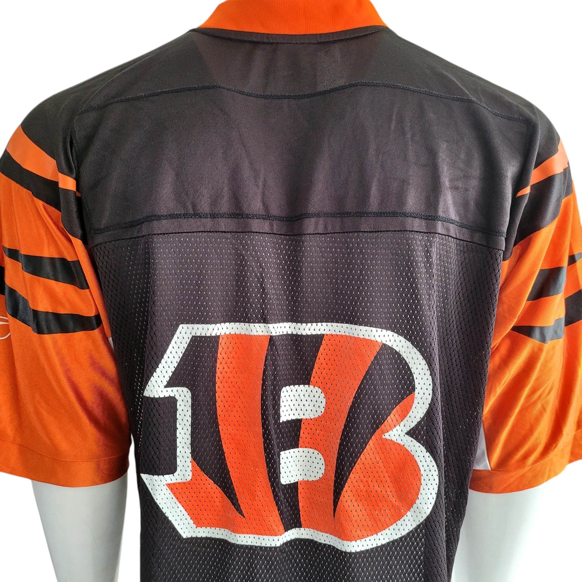 Reebok NFL Equipment Pepsi Punt Pass & Kick Bengals Jersey – Size L - USASTARFASHION