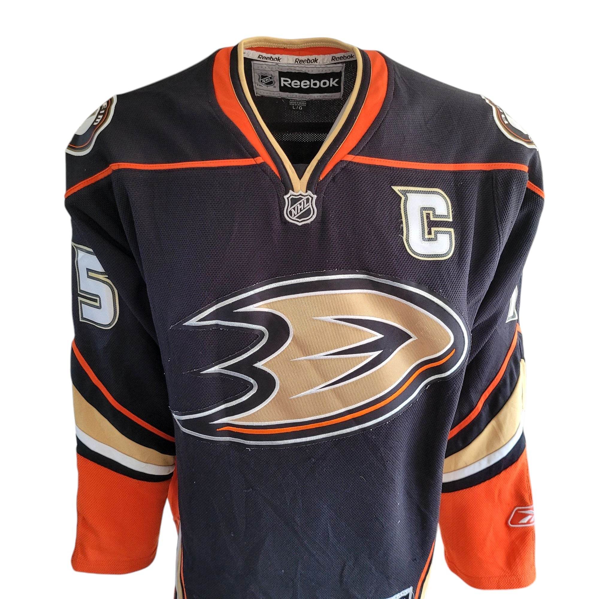 Vintage Reebok NHL Ryan Getzlaf 15 Anaheim Ducks Jersey Sz L - USASTARFASHION
