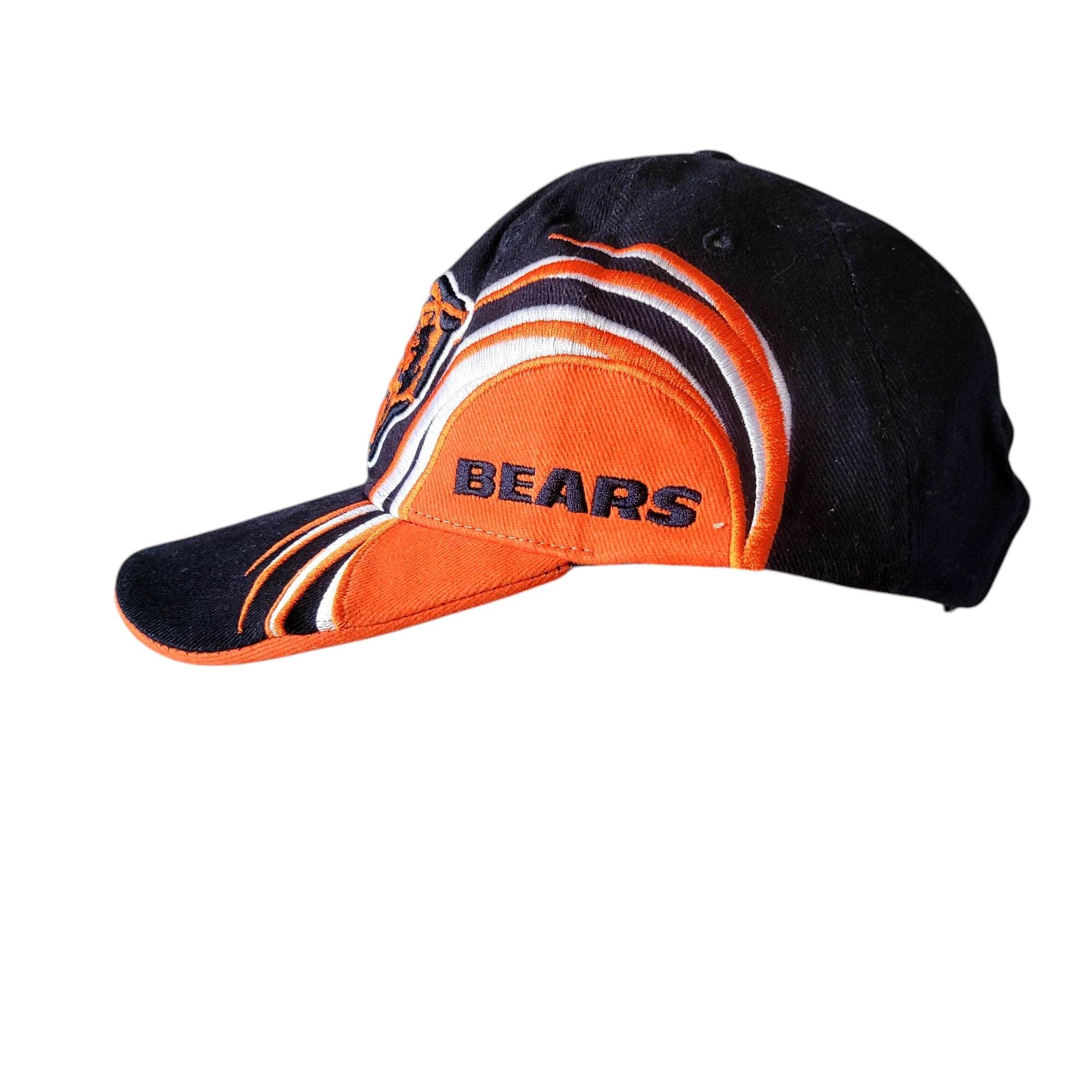 Vintage Chicago Bears NFL Reebok Snapback Hat One Size Fits All - USASTARFASHION