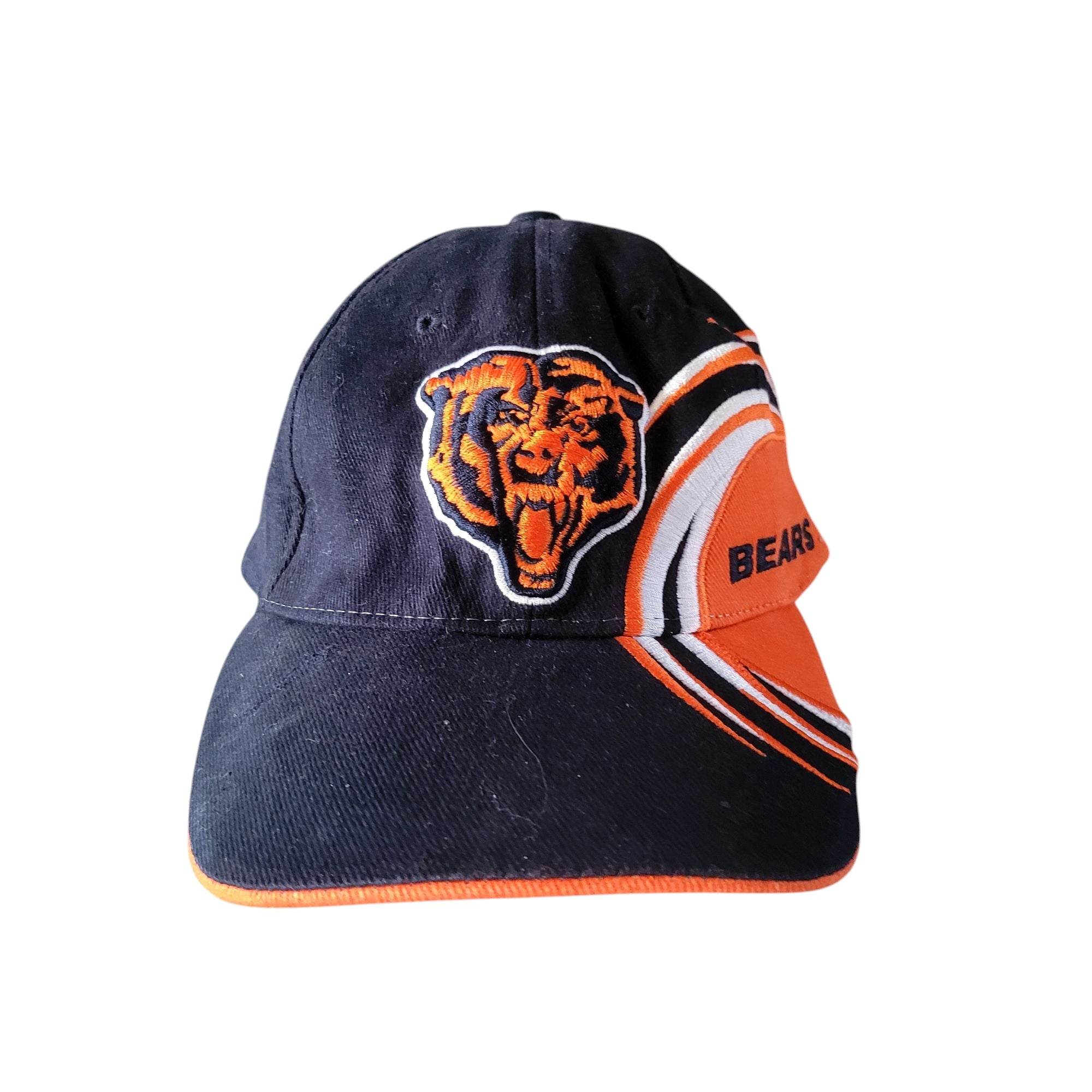 Vintage Chicago Bears NFL Reebok Snapback Hat One Size Fits All - USASTARFASHION