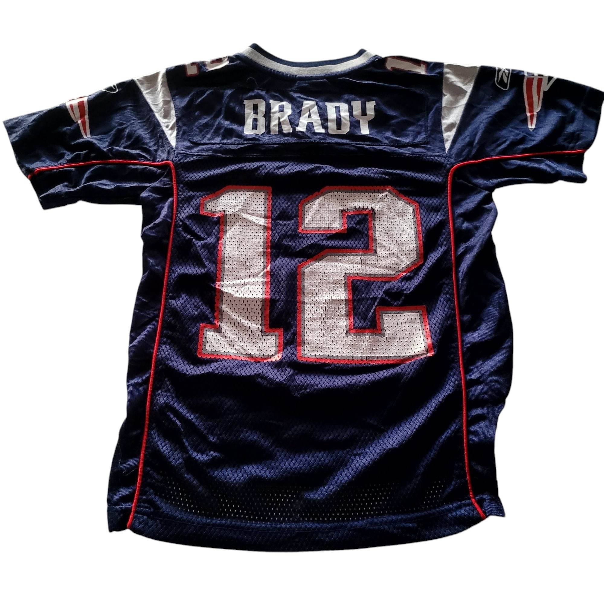 Reebok Tom Brady New England Patriots Youth Jersey (Size Small) - USASTARFASHION