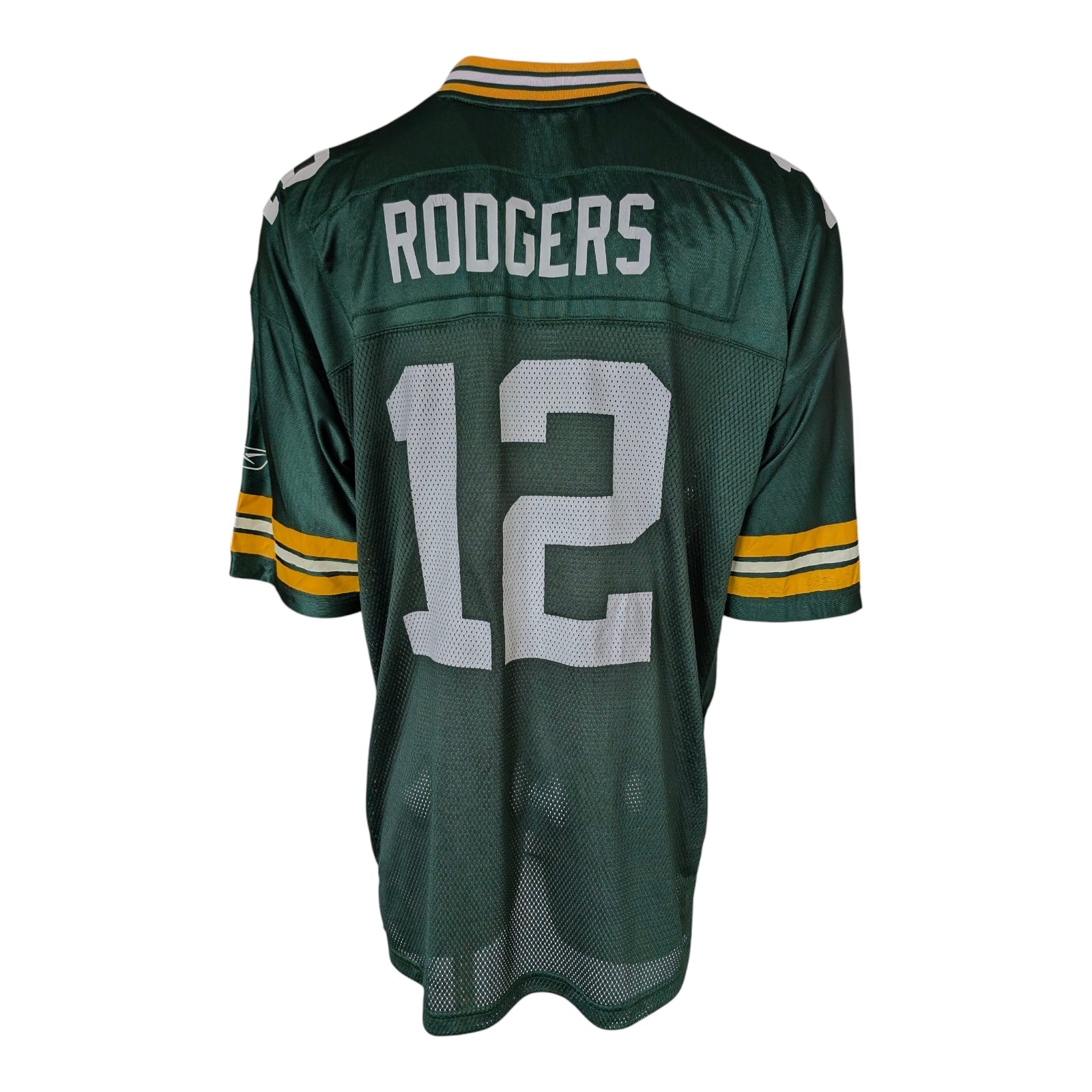 Reebok NFL Equipment – Green Bay Packers Aaron Rodgers 12 Jersey – Men’s 2XL - USASTARFASHION