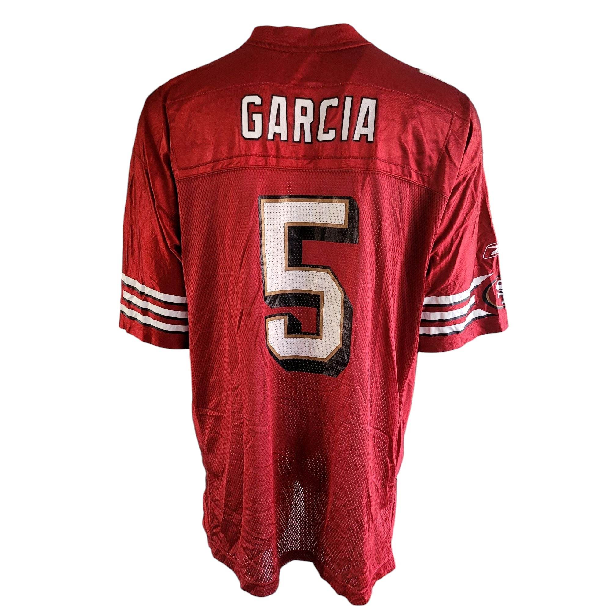 Reebok San Francisco 49ers Jeff Garcia 5 Jersey - Size XL - USASTARFASHION
