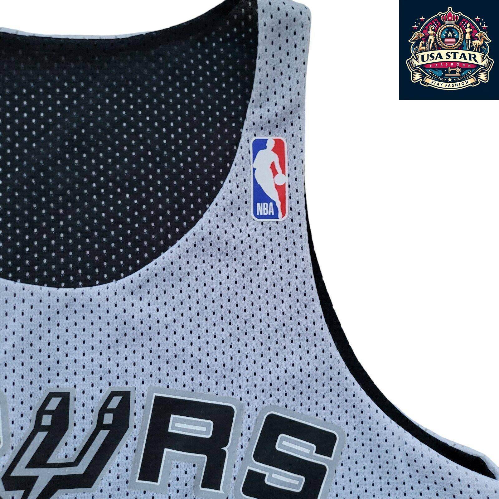 Reversible Alleson Athletic San Antonio Spurs Jersey 14 Size S - Durable, Comfortable Design - USASTARFASHION