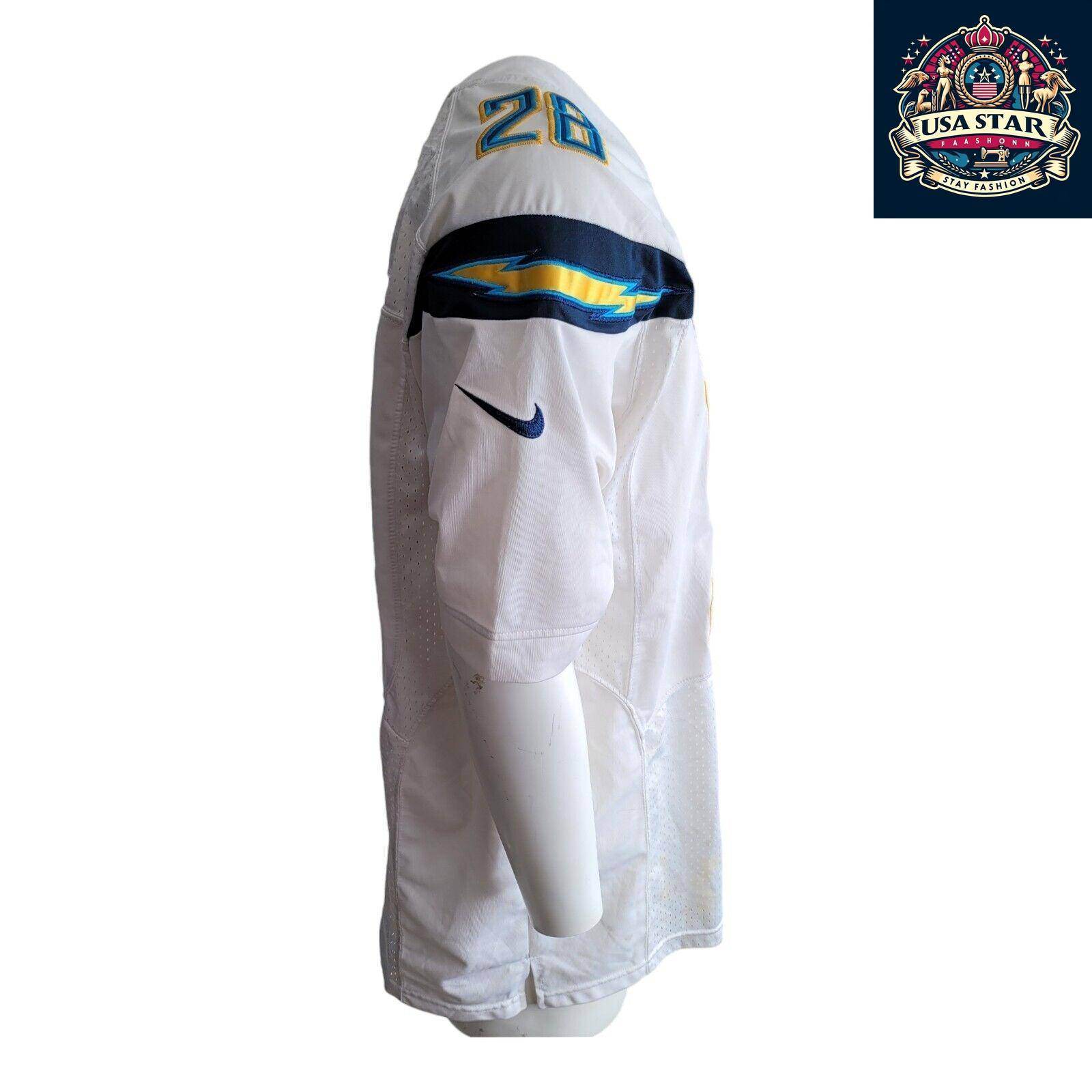 San Diego Chargers Jersey Size L Gordon 28 - Authentic Nike, Lightweight, Breathable Fabric - USASTARFASHION