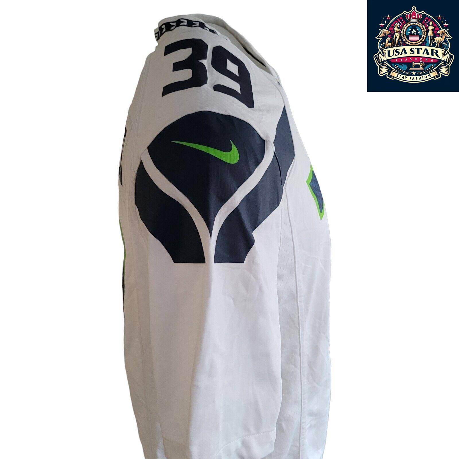 Seattle Seahawks Jersey Browner 39 Authentic Nike Men’s Jersey - High - Quality & Comfortable Fit - USASTARFASHION