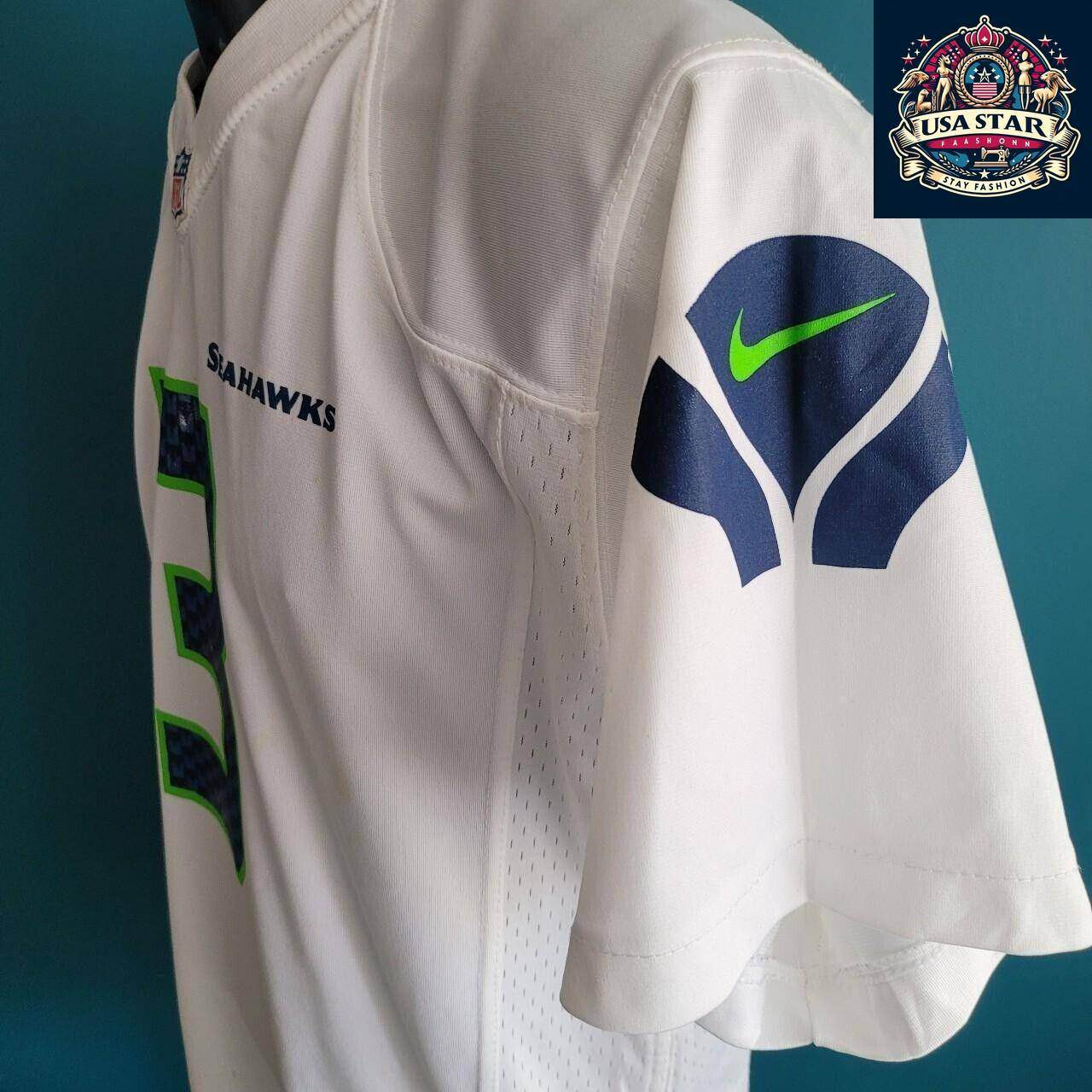 Seattle Seahawks Jersey - Wilson 3 Youth XLarge (18 - 20) - Official NFL Nike Fan Gear - USASTARFASHION