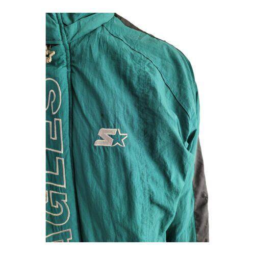 STARTER PRO LINE NFL Mens Philadelphia Eagles Jacket, Green Large - USASTARFASHION