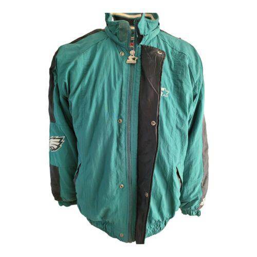 STARTER PRO LINE NFL Mens Philadelphia Eagles Jacket, Green Large - USASTARFASHION