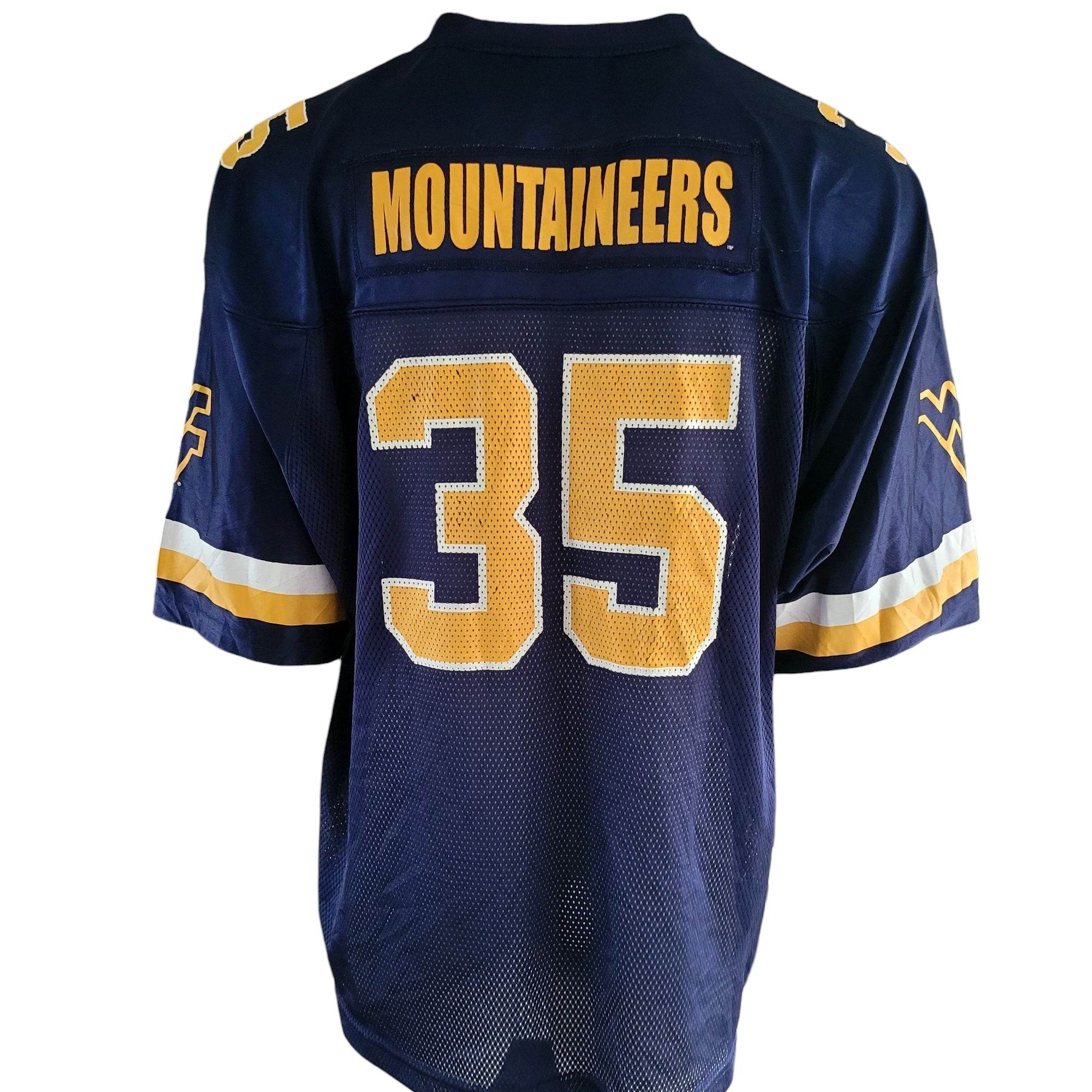 Starter West Virginia Mountaineers 35 Jersey 2XL - USASTARFASHION