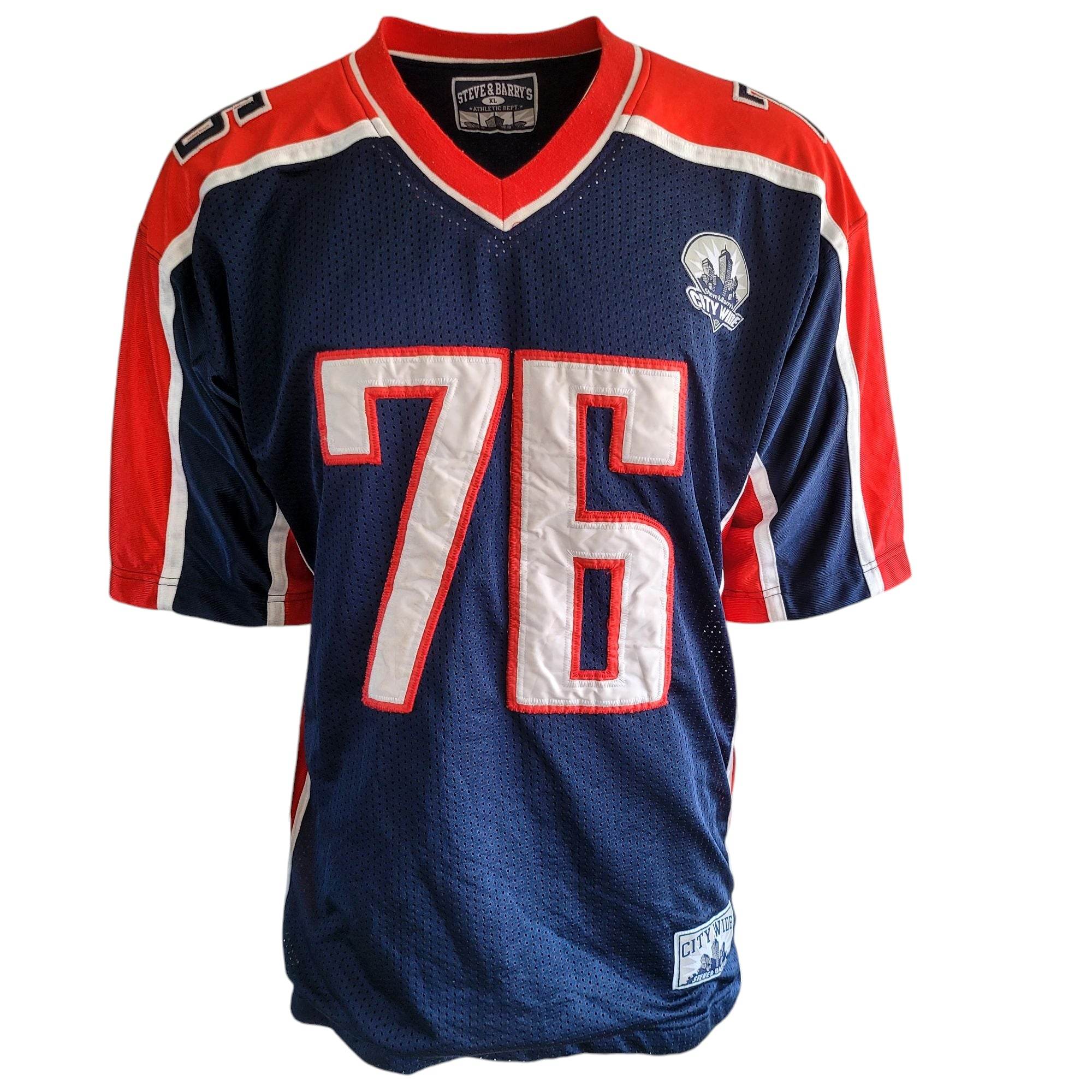 Steve & Barry's USA #76 Jersey with Thermal Undershirt sz 2XL - USASTARFASHION