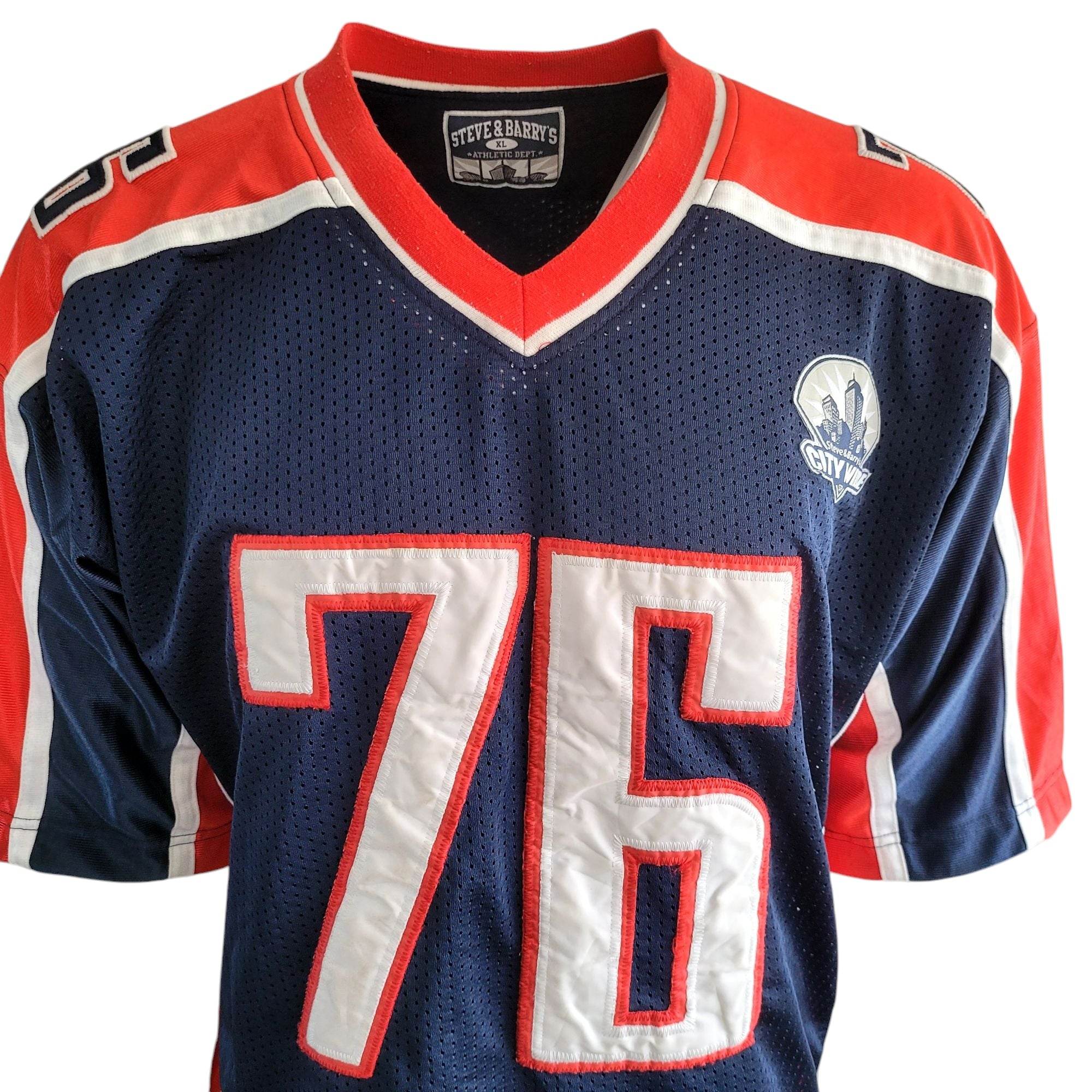 Steve & Barry's USA #76 Jersey with Thermal Undershirt sz 2XL - USASTARFASHION