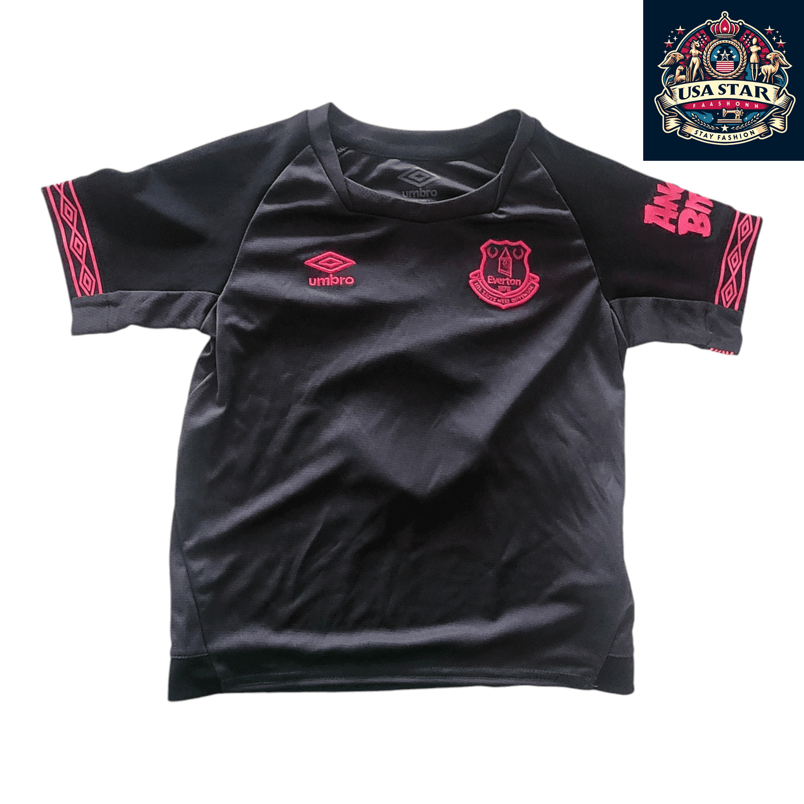 Umbro Everton Away Kit for Infants 4 - 5 Years (110cm) - Official Club Merchandise, Comfortable Fit - USASTARFASHION