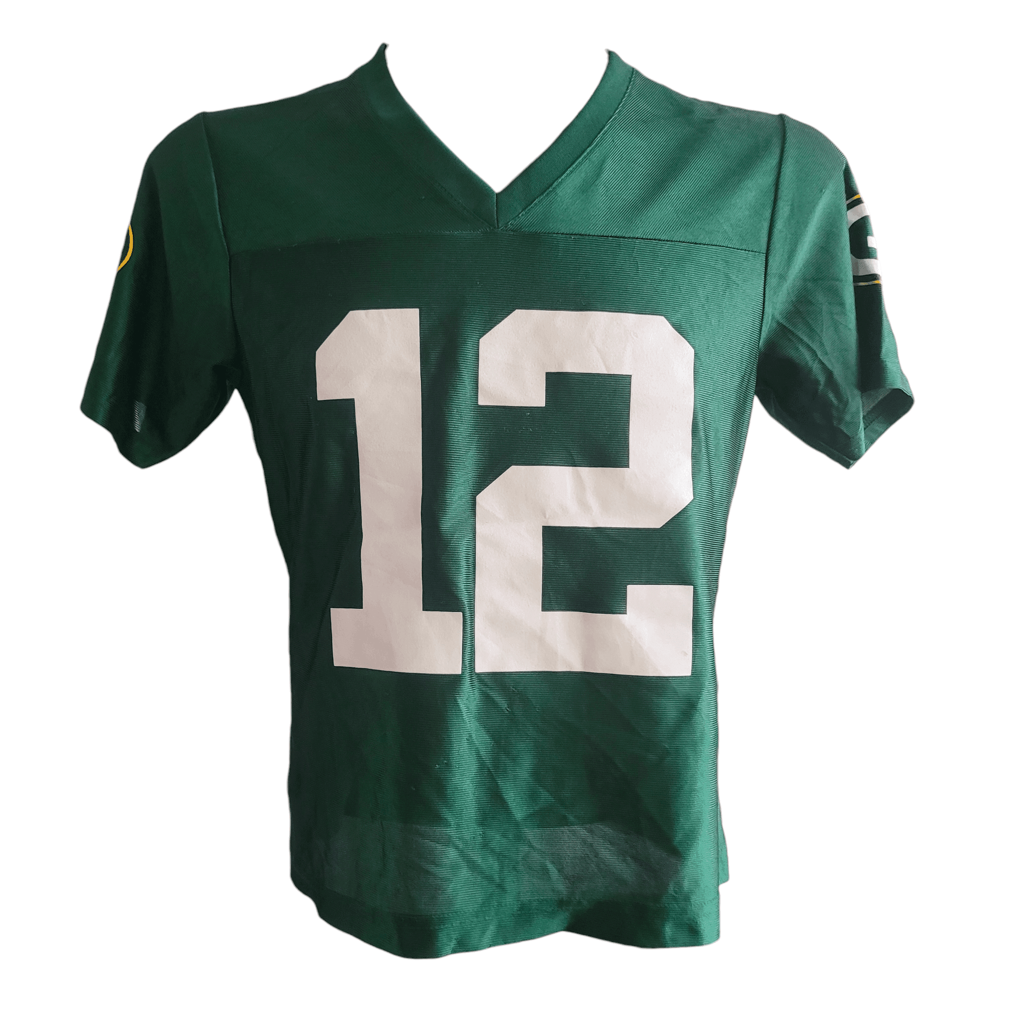 Aaron Rodgers Green Bay Packers Youth NFL Jersey 12 Size M Green Polyester - USASTARFASHION