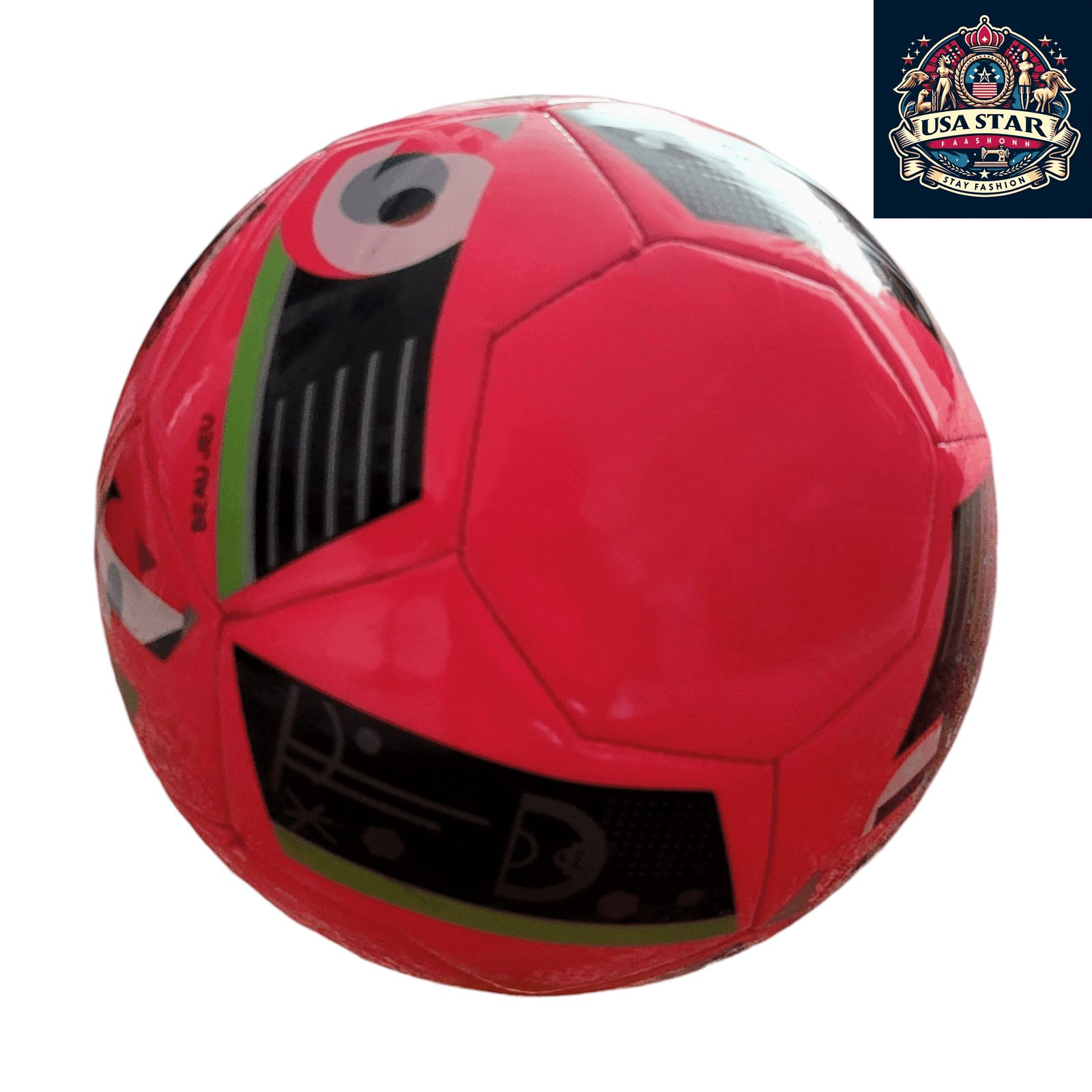 Adidas UEFA Euro 2016 Football Glider Beau Jeu Replica Size 5 Pink Winter Match Ball - USASTARFASHION