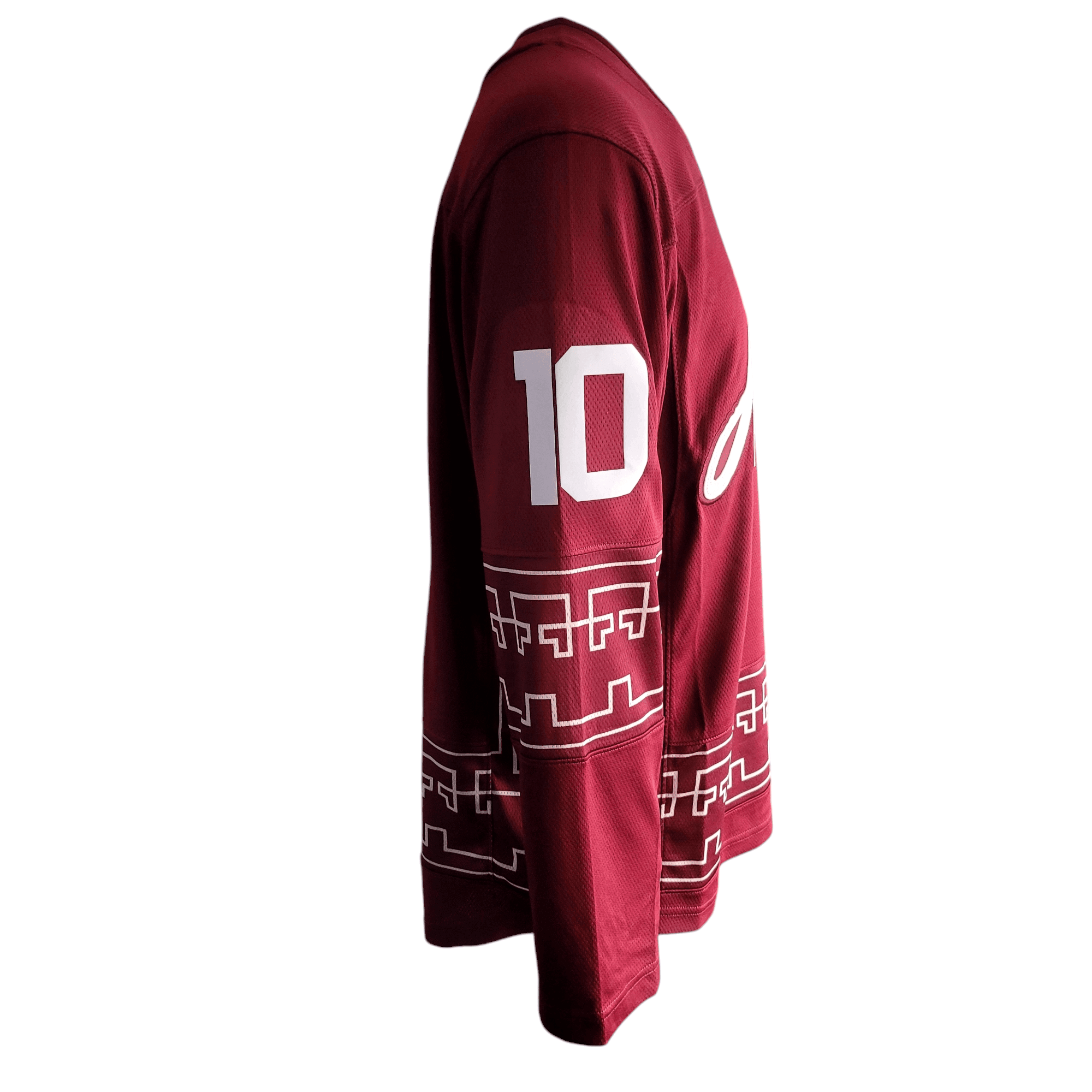 Arizona Coyotes Jersey - Fanatics Breakaway, Hasel 10, Men's Medium, Maroon - USASTARFASHION