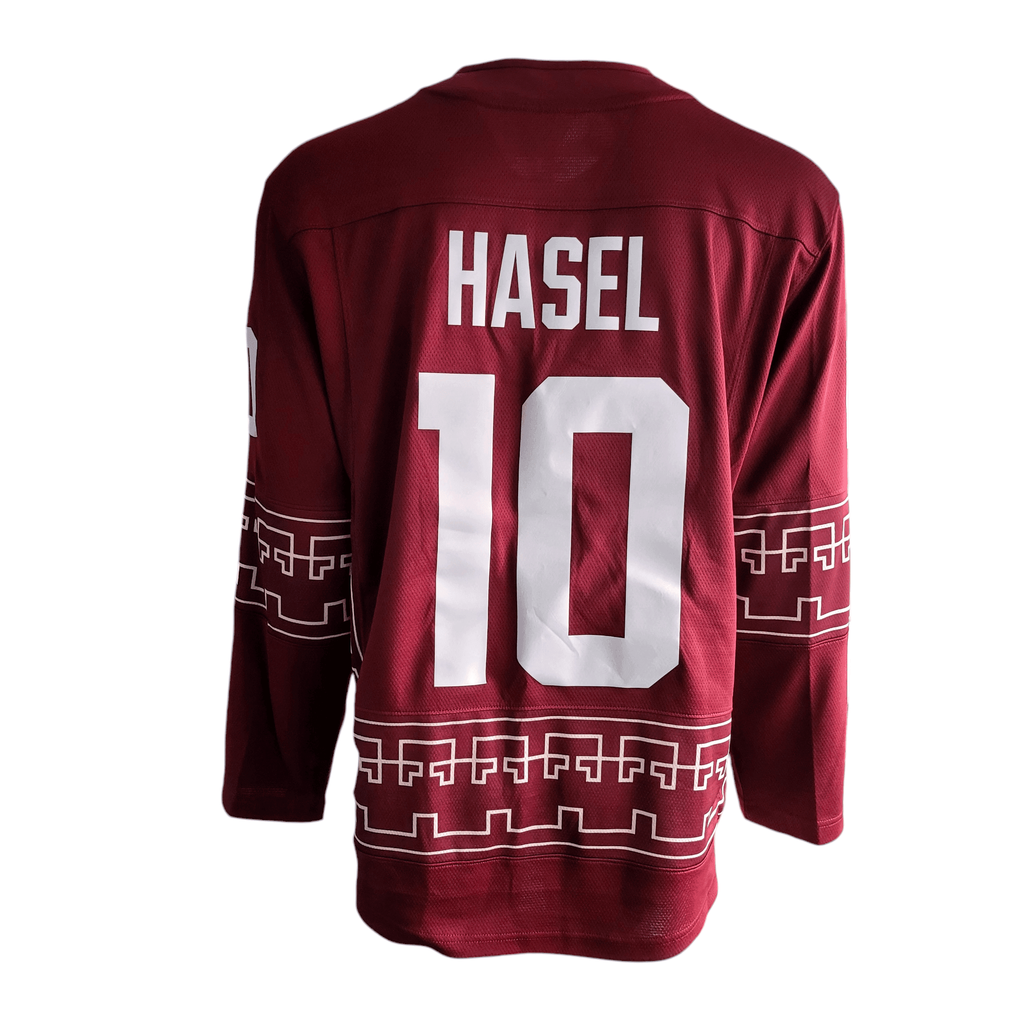 Arizona Coyotes Jersey - Fanatics Breakaway, Hasel 10, Men's Medium, Maroon - USASTARFASHION