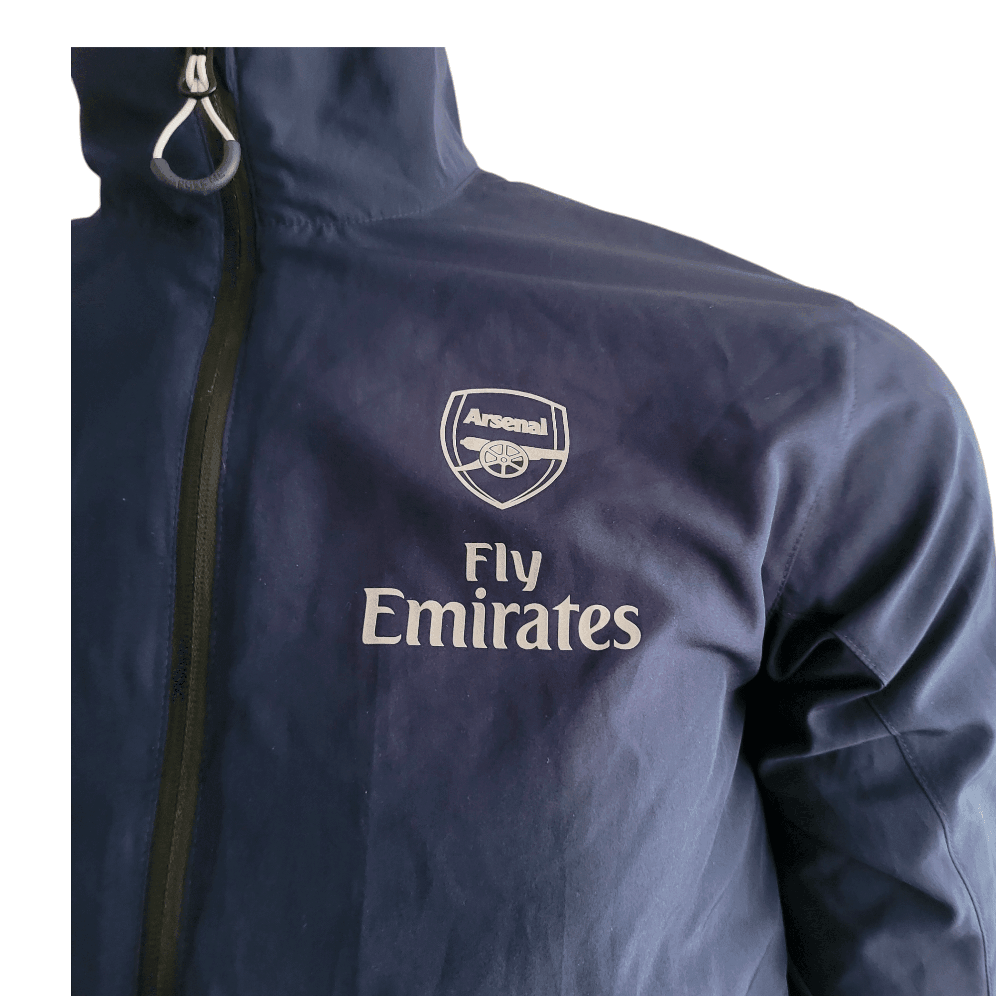 Arsenal Puma Jacket XS - Navy Blue Full Zip Training Jacket with Zipped Pockets - Vintage Grade A - USASTARFASHION