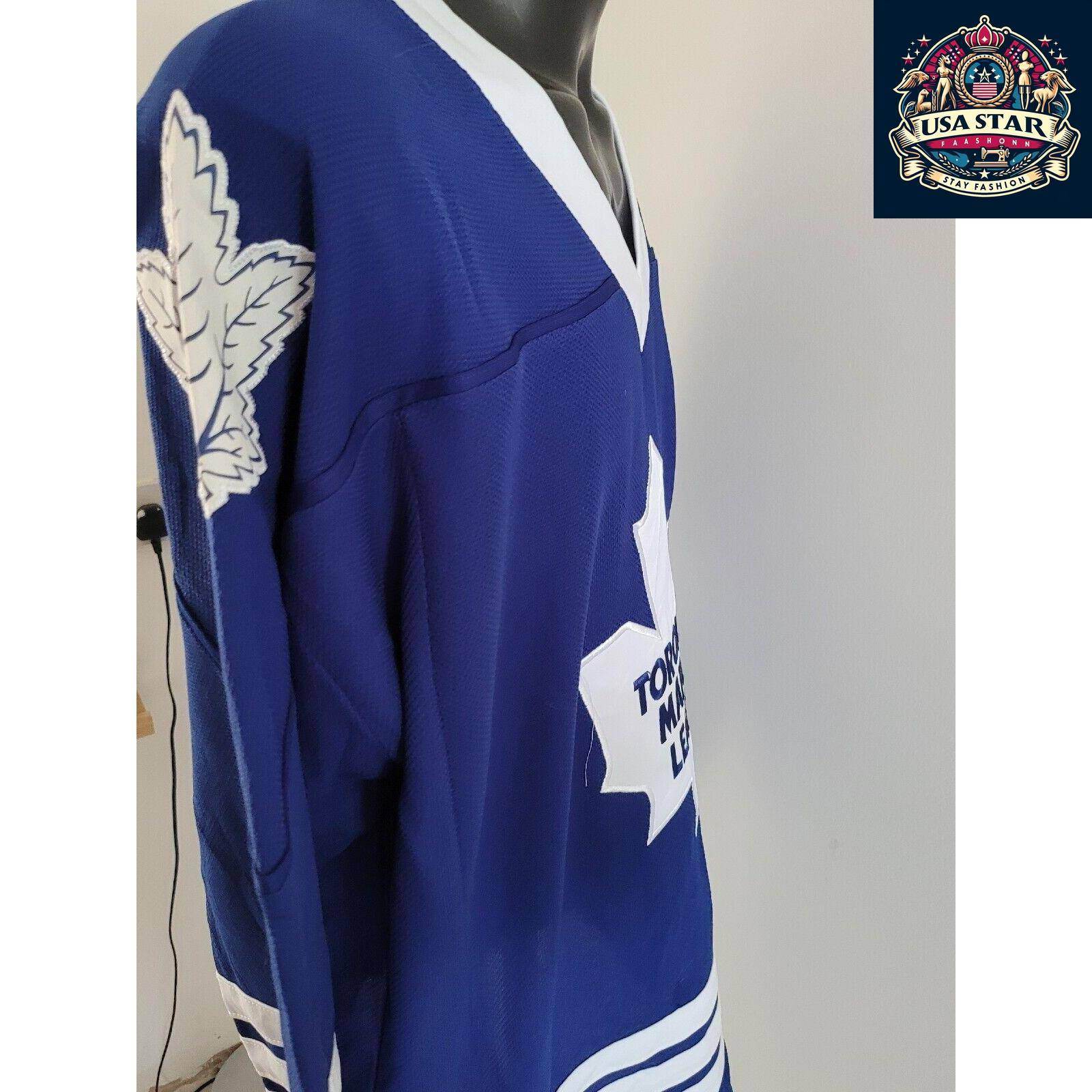 Authentic Toronto Maple Leafs Jersey S/M – Durable Fabric, Iconic Team Colors, Grade A Condition - USASTARFASHION