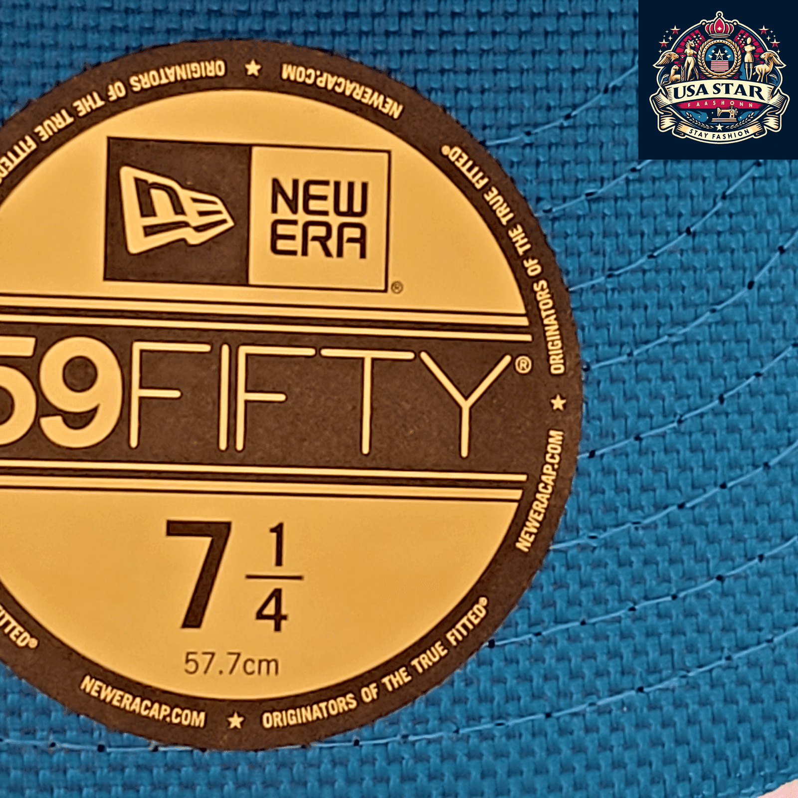 Carolina Panthers Fitted Hat Size 7 1/4 - New Era 59Fifty Cap with Durable Fabric and Comfort - USASTARFASHION