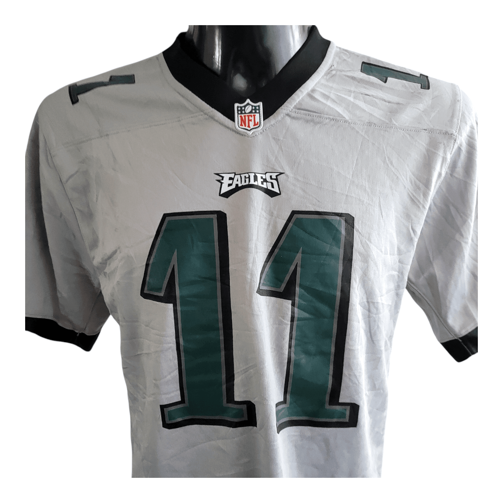 Carson Wentz Jersey 11 - Philadelphia Eagles Nike NFL On - Field Men's Large Vintage Grade A - USASTARFASHION
