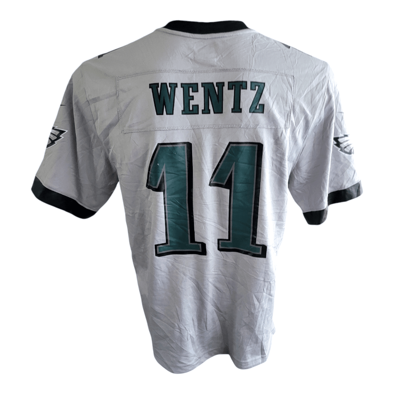 Carson Wentz Jersey 11 - Philadelphia Eagles Nike NFL On - Field Men's Large Vintage Grade A - USASTARFASHION