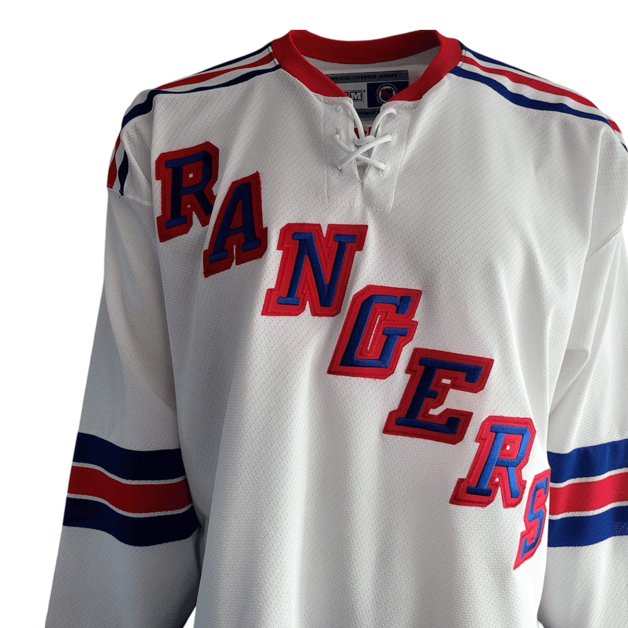 CCM New York Rangers Jersey XXL - Authentic NHL Air - Knit, Made in Canada, Vintage Condition - USASTARFASHION