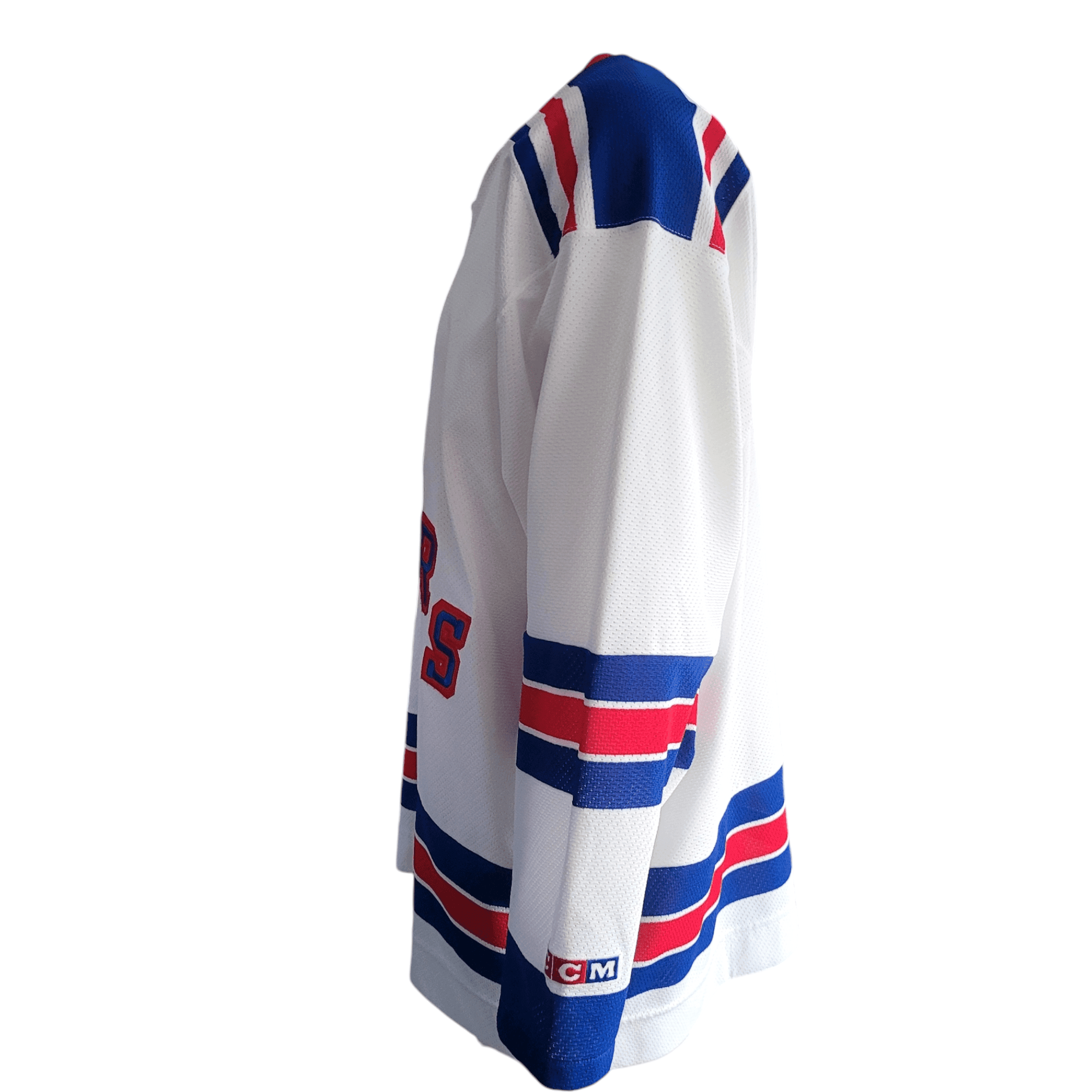 CCM New York Rangers Jersey XXL - Authentic NHL Air - Knit, Made in Canada, Vintage Condition - USASTARFASHION