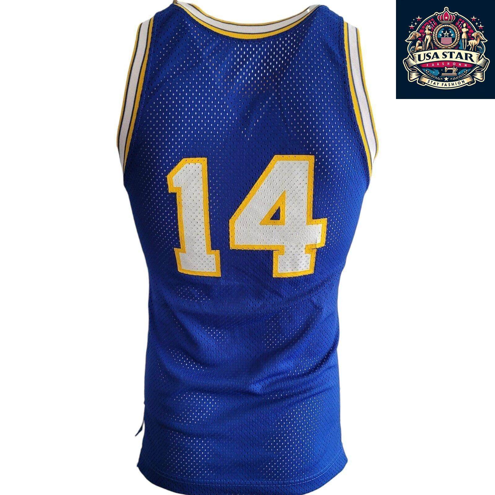 Champion NBA Jersey Size Small #14 Gaithersburg, Made in USA, Excellent Condition, Durable Design - USASTARFASHION