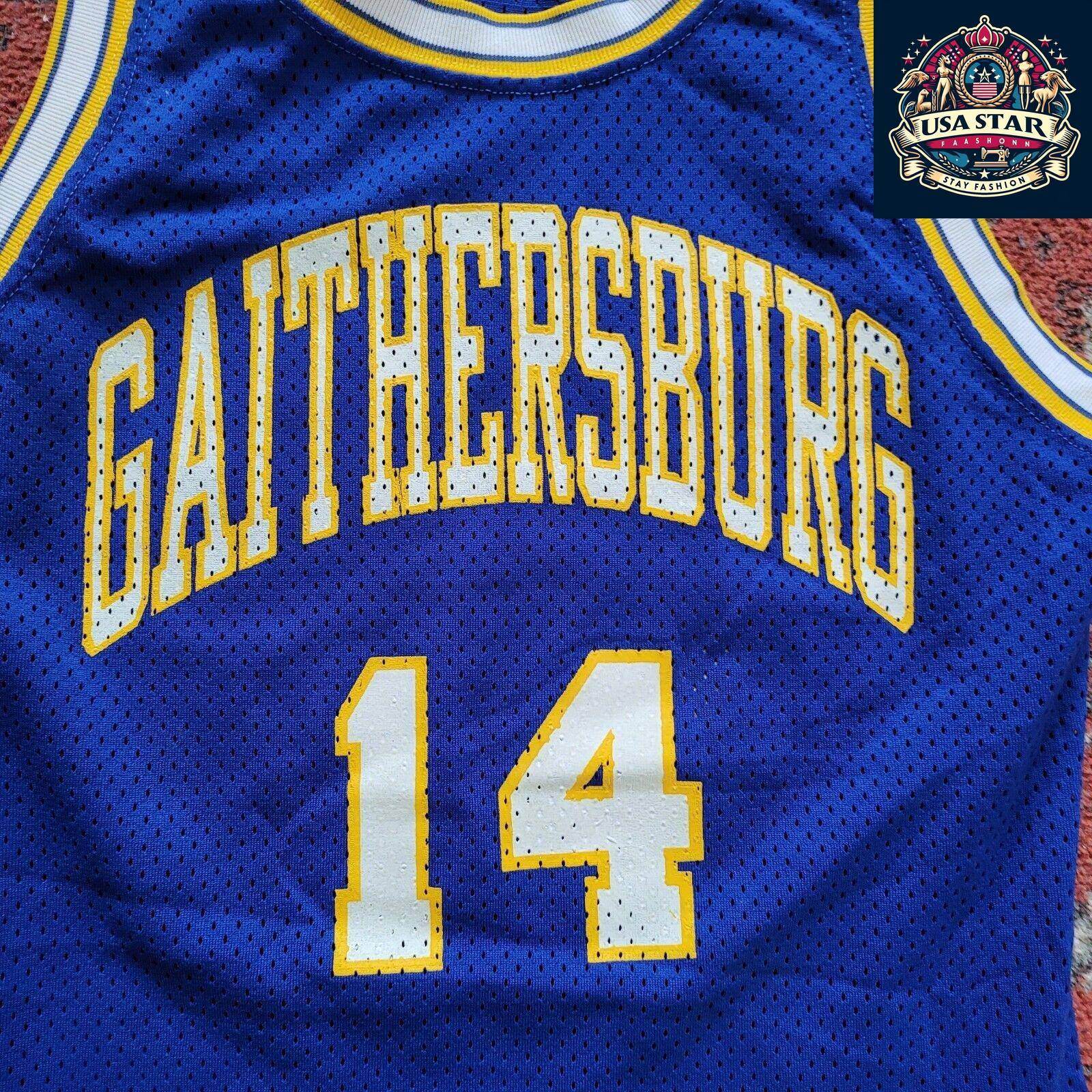 Champion NBA Jersey Size Small #14 Gaithersburg, Made in USA, Excellent Condition, Durable Design - USASTARFASHION