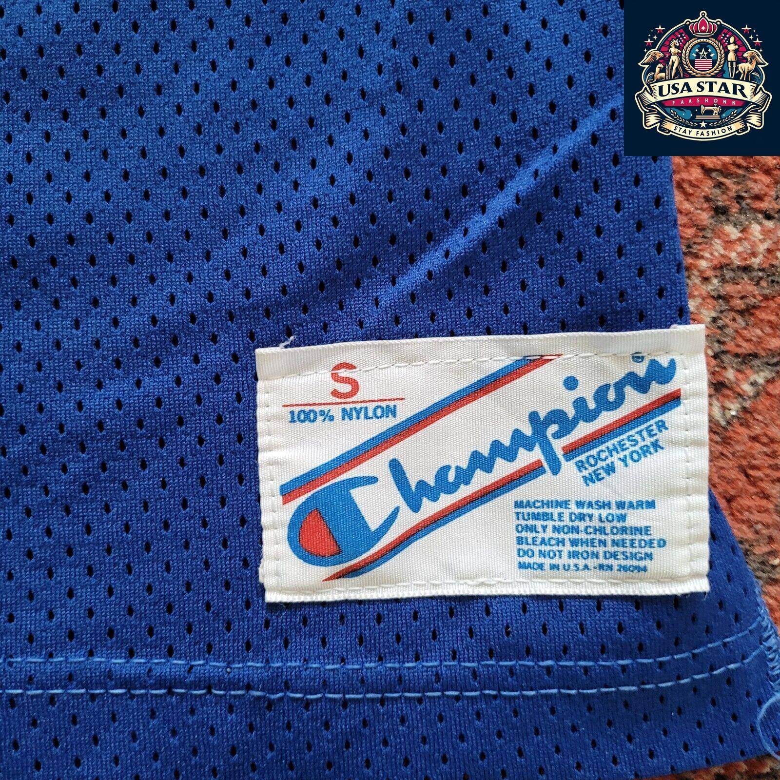 Champion NBA Jersey Size Small #14 Gaithersburg, Made in USA, Excellent Condition, Durable Design - USASTARFASHION