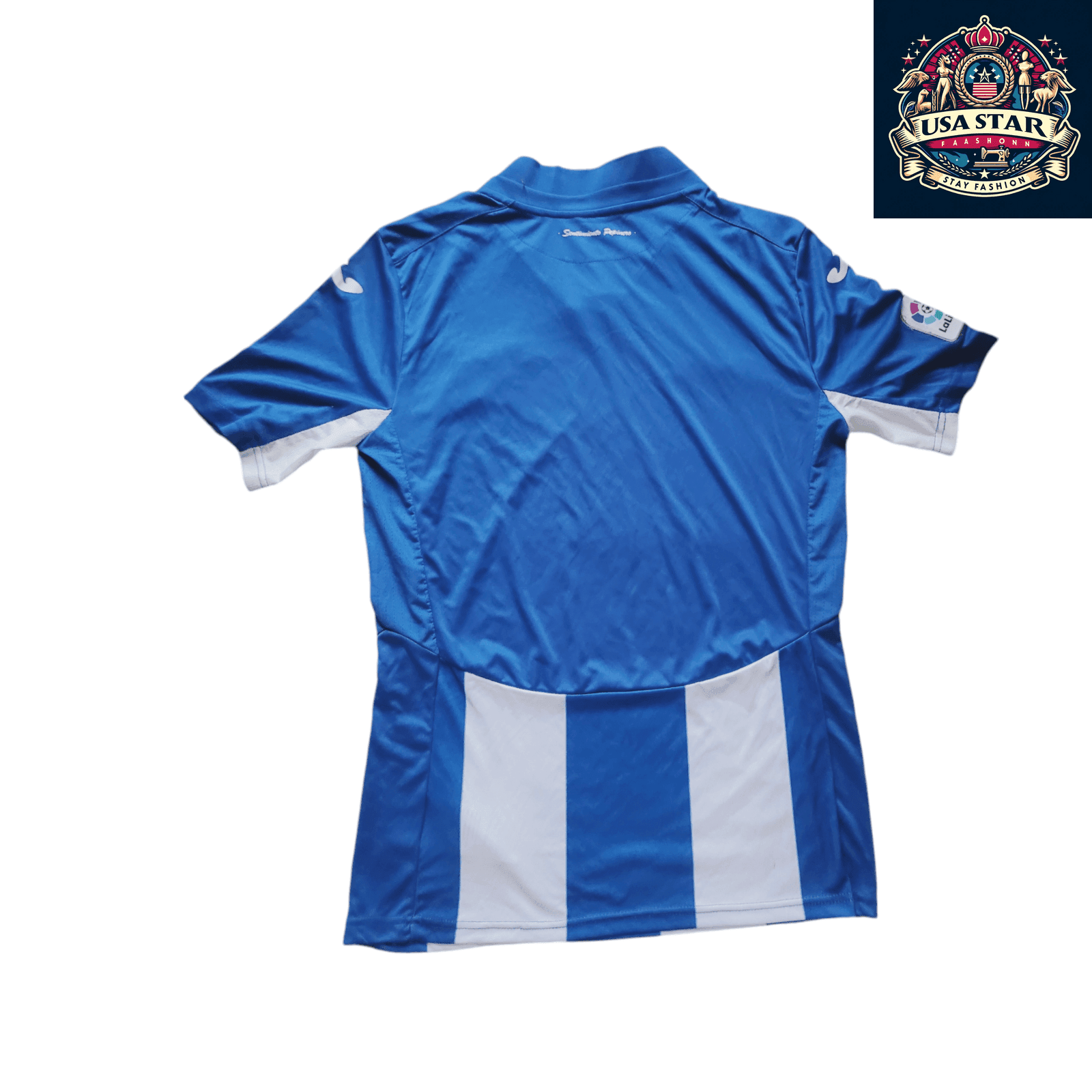 Club Deportivo Leganés Jersey - Joma Home, Moisture - Wicking, Breathable, Medium Size - USASTARFASHION