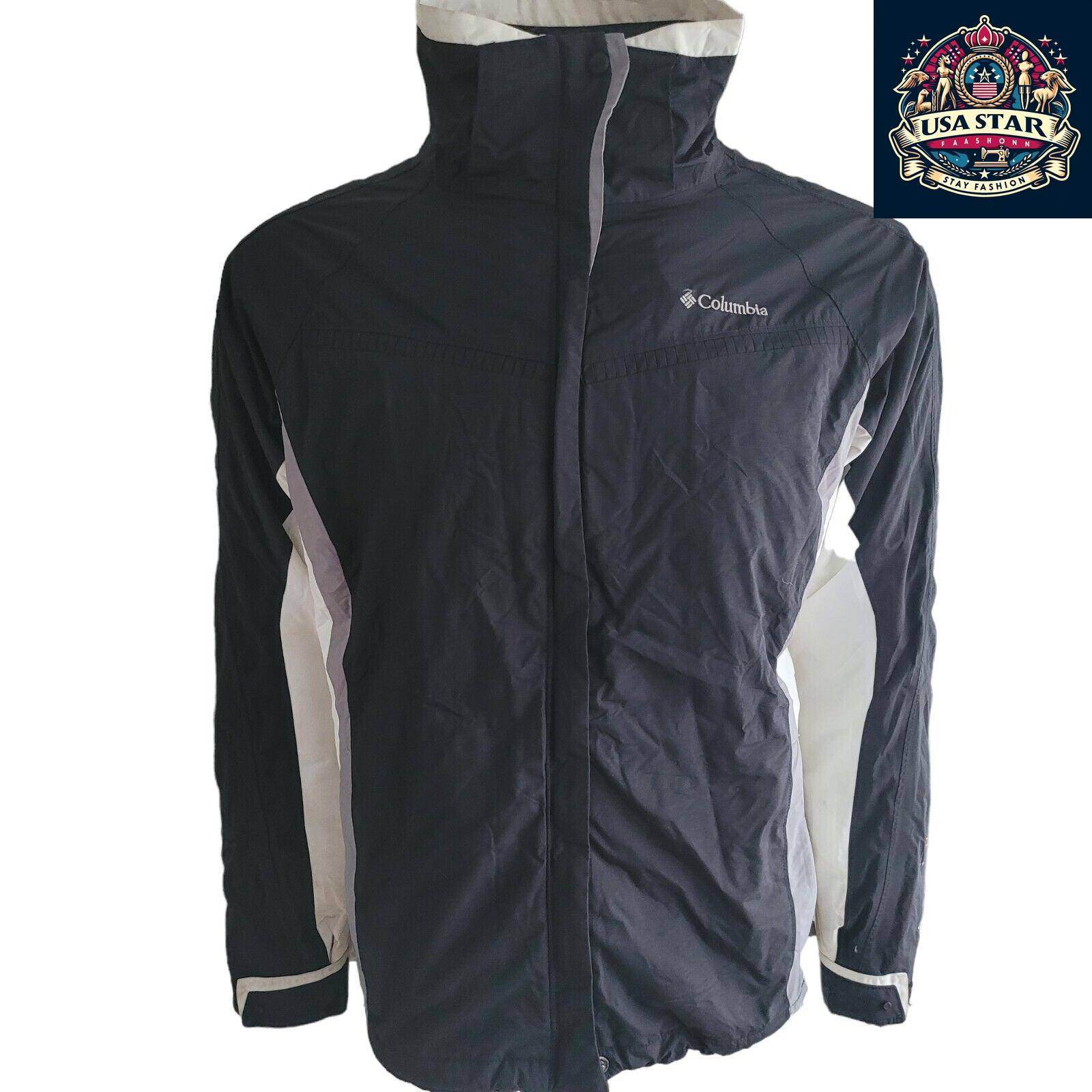 Columbia Waterproof Jacket Women, Whirlibird Omni - Tech, Lightweight with Adjustable Hood, Size L - USASTARFASHION