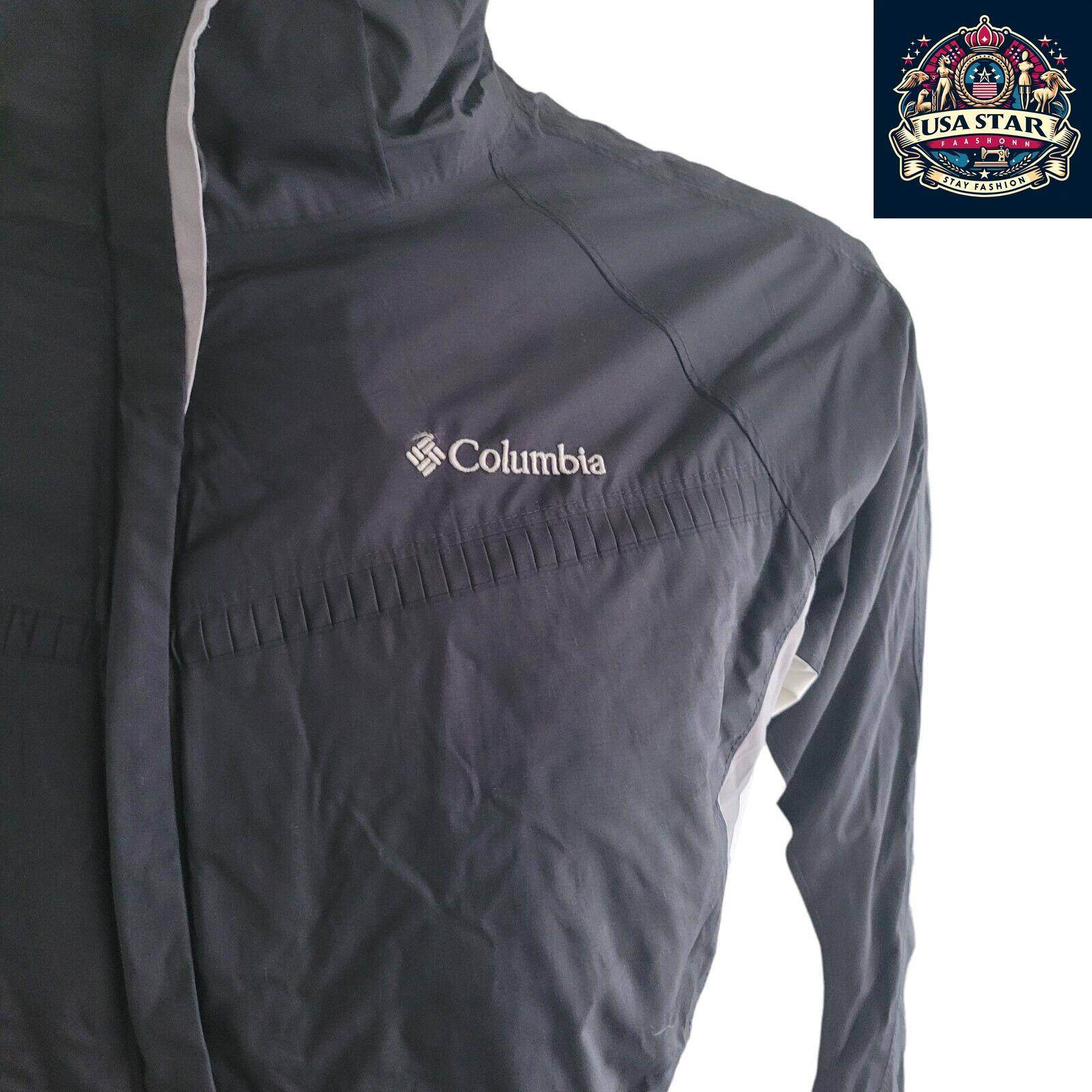 Columbia Waterproof Jacket Women, Whirlibird Omni - Tech, Lightweight with Adjustable Hood, Size L - USASTARFASHION
