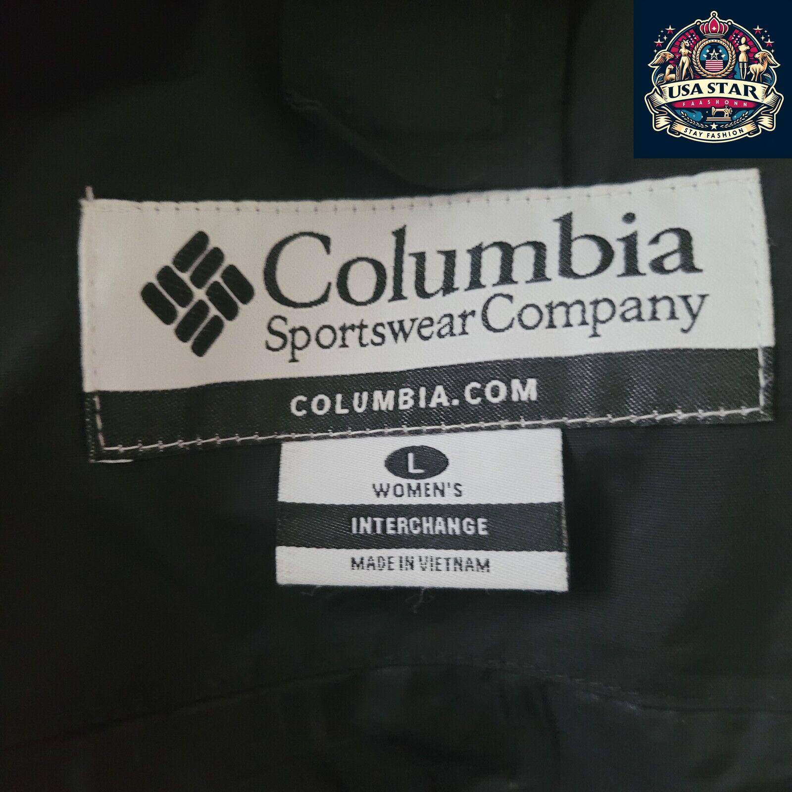 Columbia Waterproof Jacket Women, Whirlibird Omni - Tech, Lightweight with Adjustable Hood, Size L - USASTARFASHION