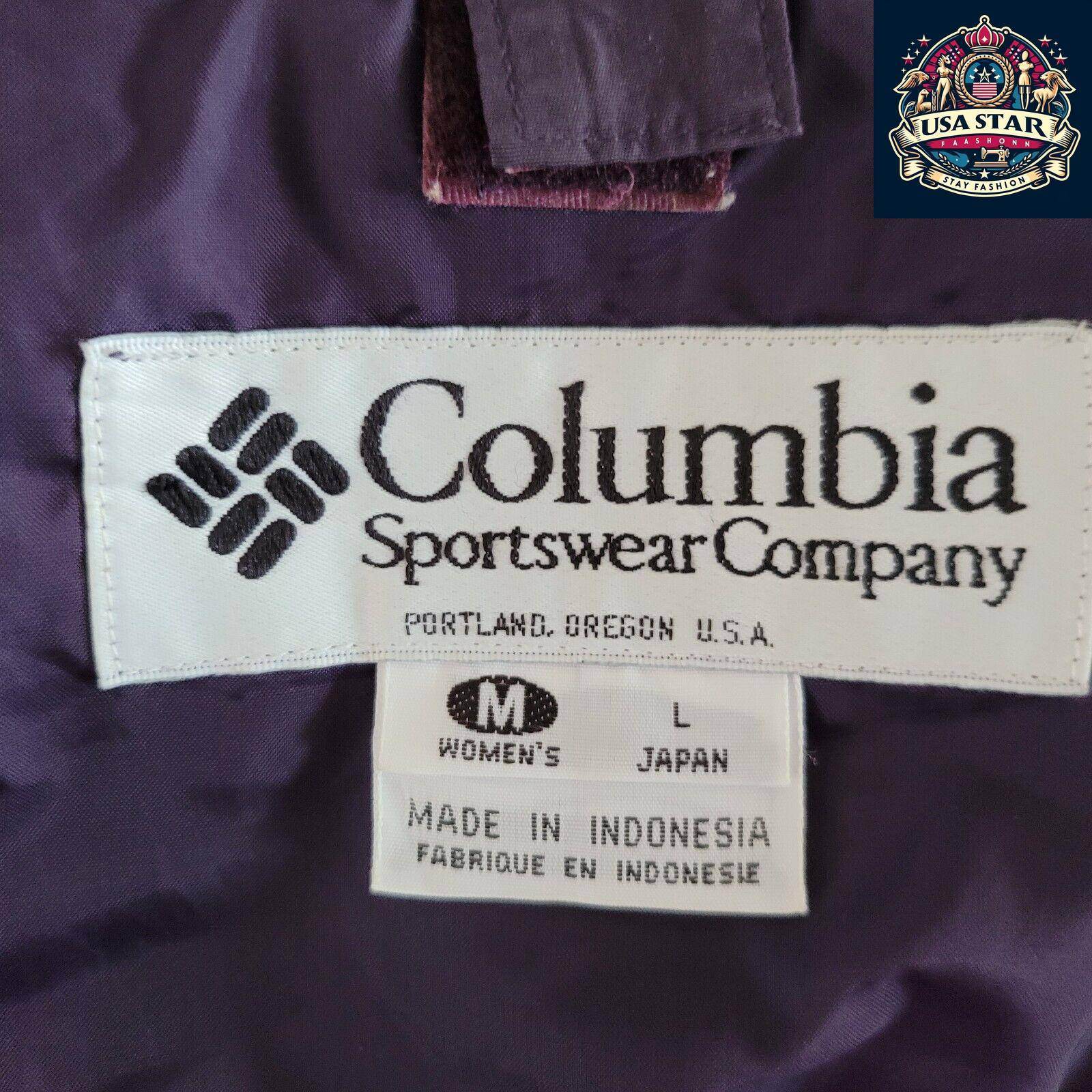 Columbia Women's Jacket - Boulder Ridge Medium Purple, Water-Resistant, Stylish & Durable Outerwear - USASTARFASHION