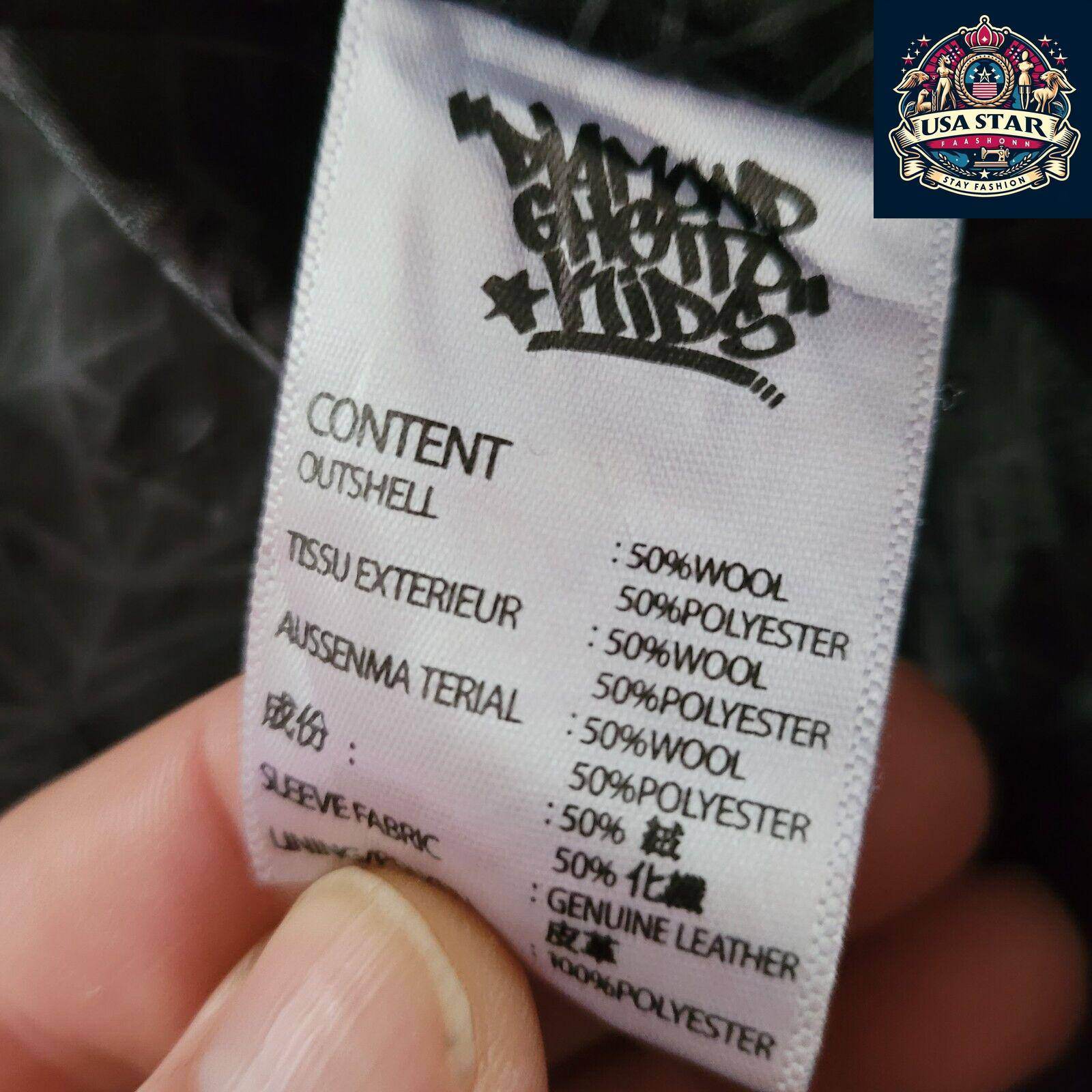 DGK Diamond X Supply Co Dirty Ghetto Kids Jacket Mens XL Black Leather Wool Varsity - USASTARFASHION