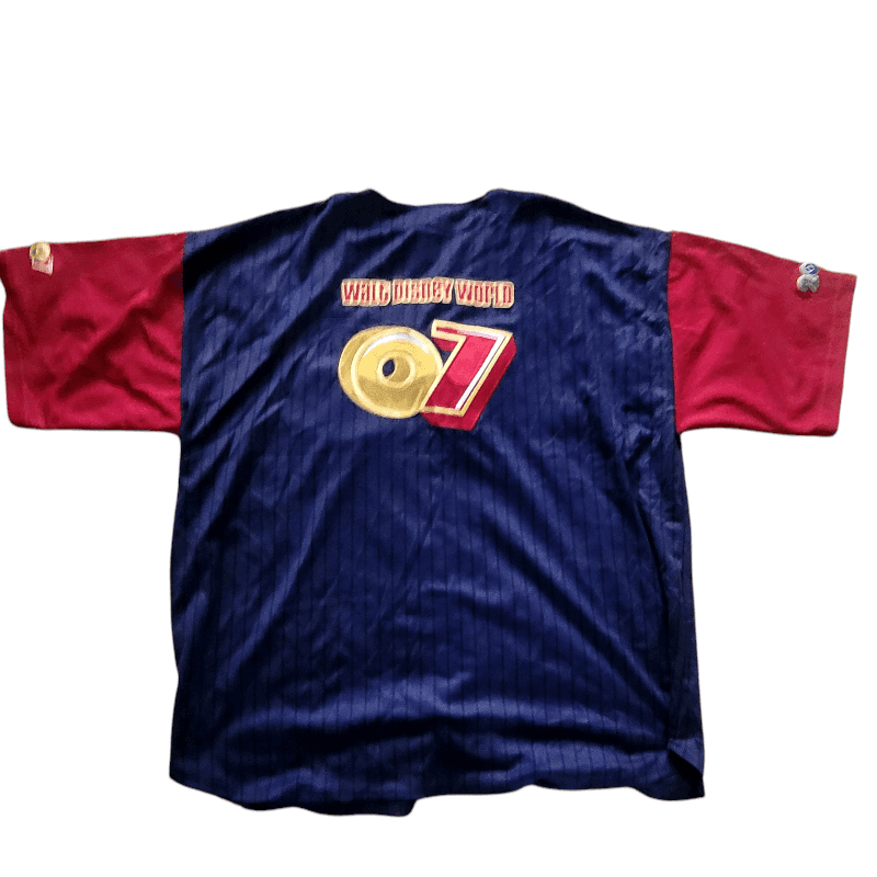 Disney 2007 Men's XXL Baseball Jersey | Authentic Disney Parks Collector's Item - USASTARFASHION