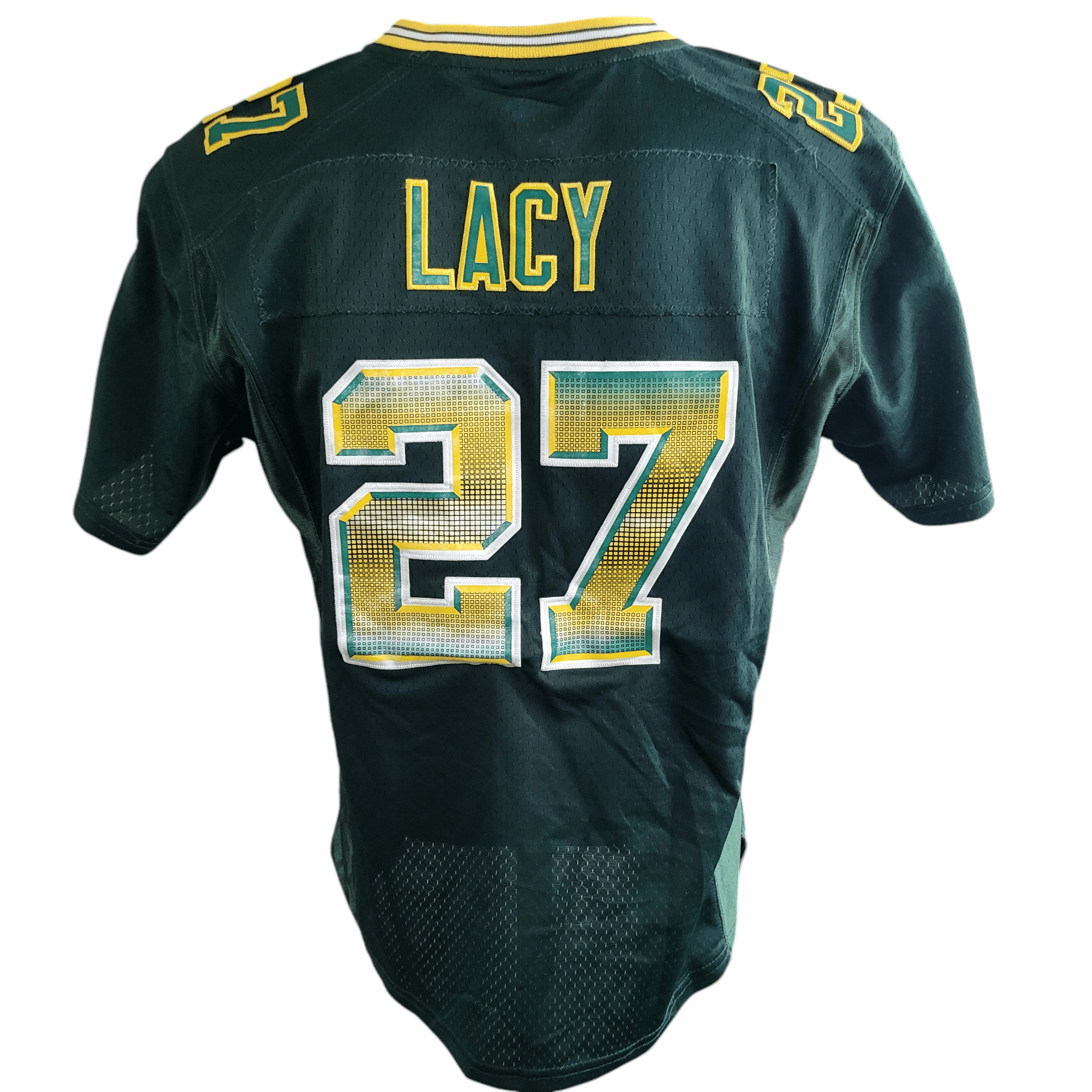Eddie Lacy 27 Green Bay Packers Jersey - Youth XL NFL On - Field Vintage Grade A - USASTARFASHION