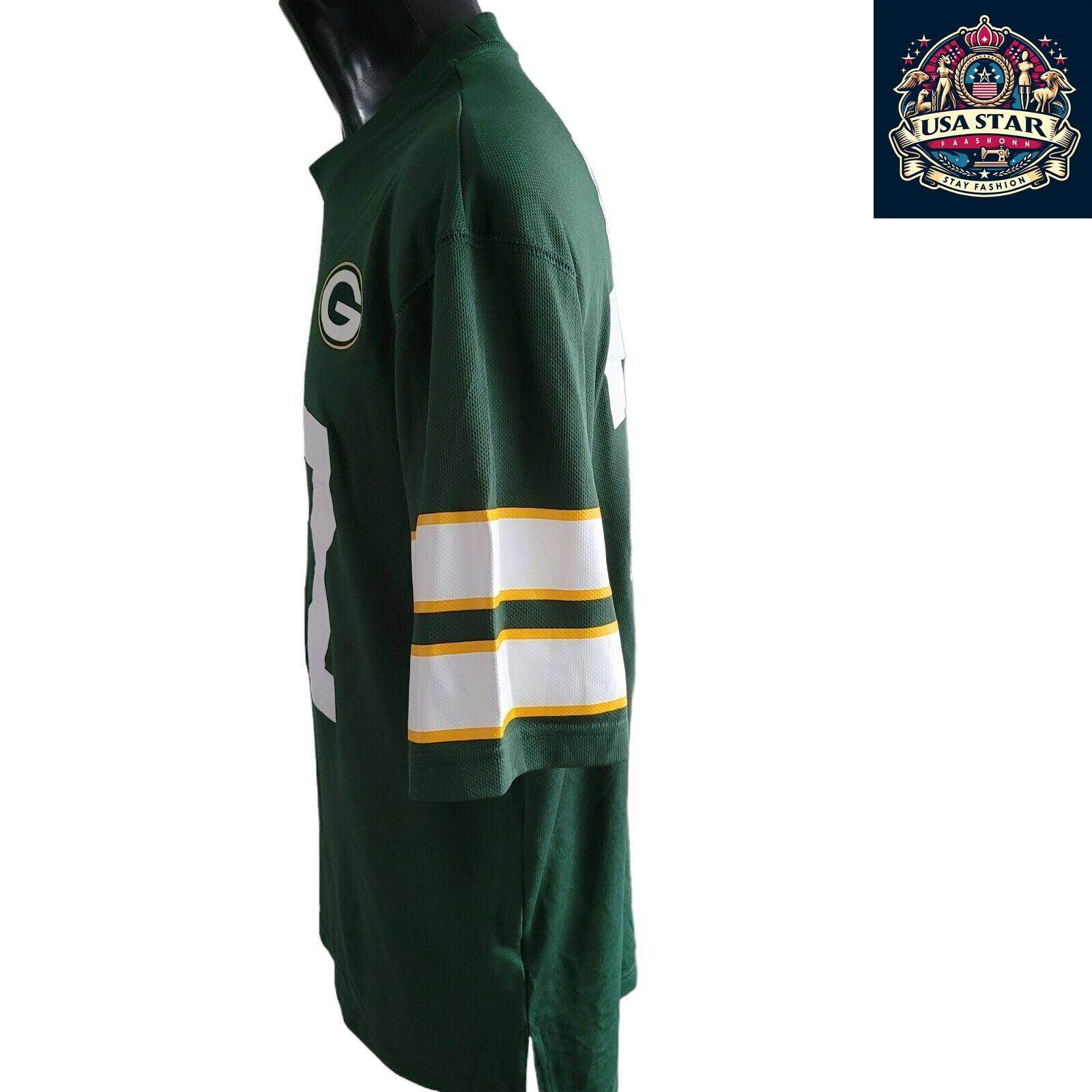 Eddie Lacy Jersey 27 - Green Bay Packers NFL Jersey for Adults with Comfortable Fit & Stylish Design - USASTARFASHION