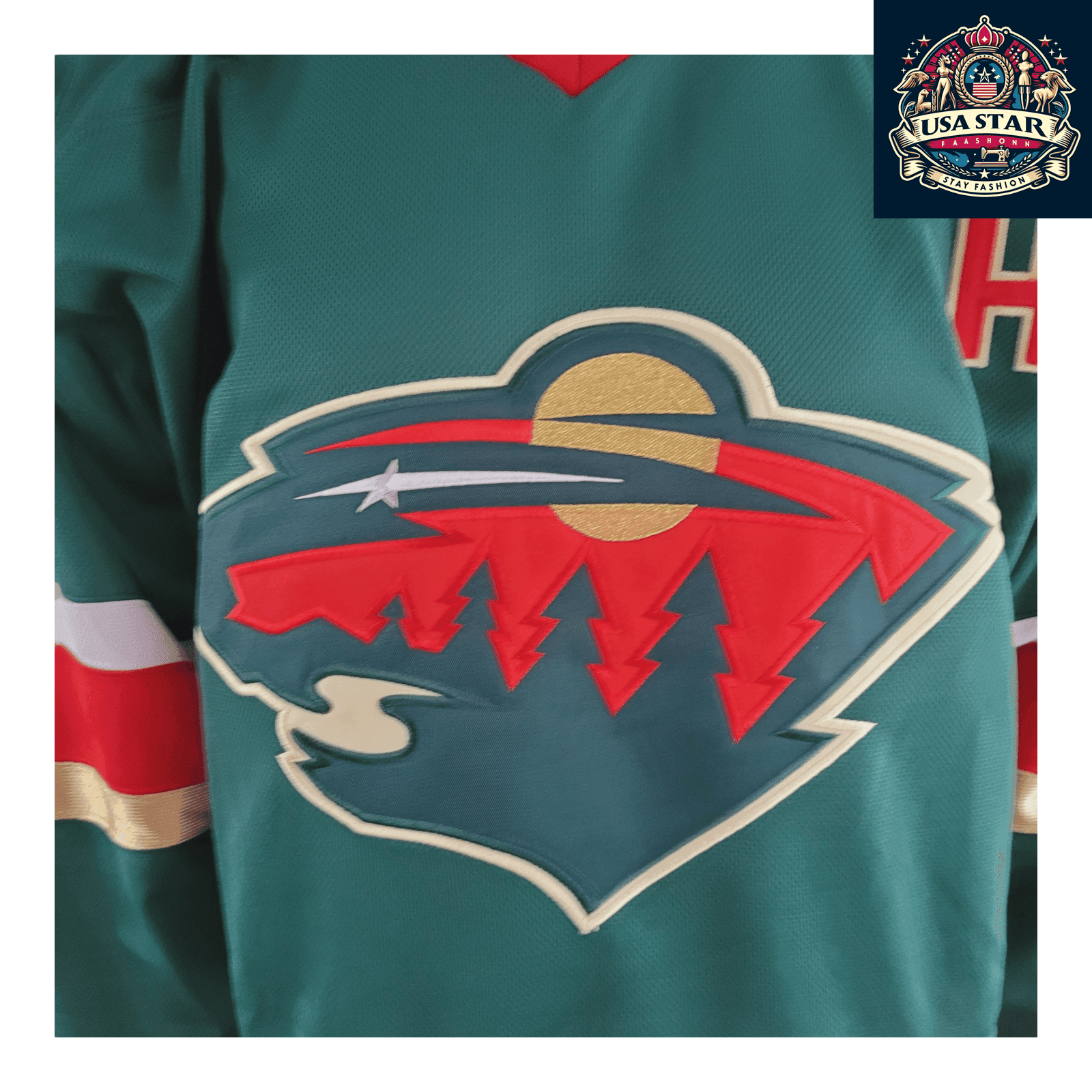 Filip Kuba Minnesota Wild 17 Adult Medium CCM NHL Authentic Air - Knit Jersey - USASTARFASHION